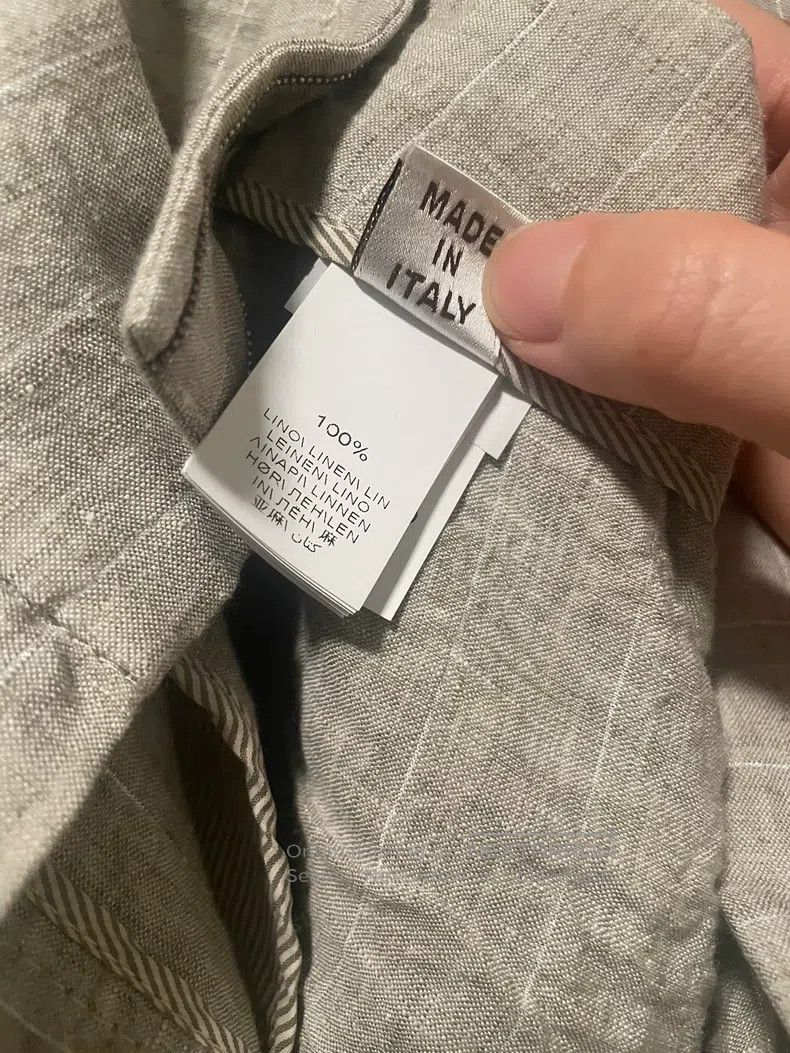 Brunello Cucinelli Brunello Cucinelli Flax crepe trousers Size 24" / US 00 / IT 34 - 4 Thumbnail