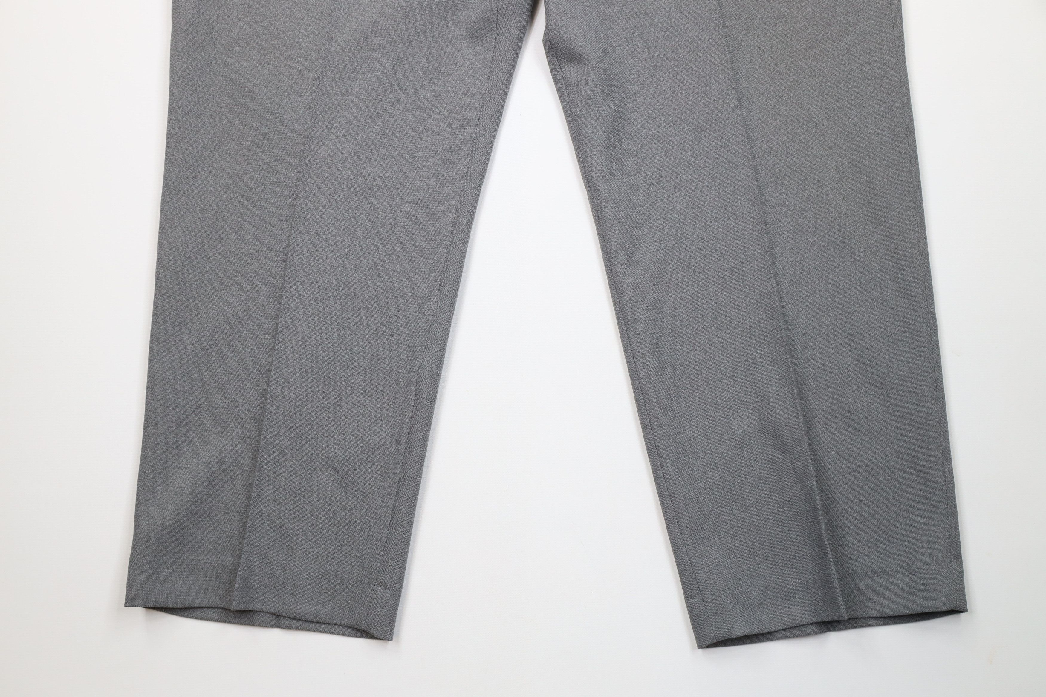Vintage Vintage 70s Streetwear Flared Wide Leg Chino Pants Gray USA Size US 44 / EU 60 - 4 Thumbnail