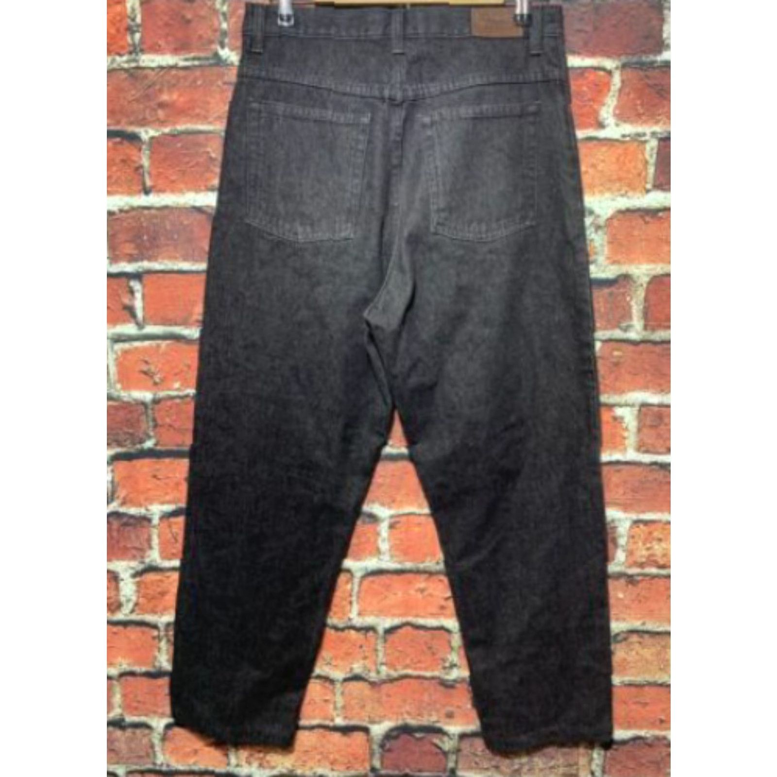 Vintage VINTAGE LL Bean Double L Natural Fit BLACK Jeans High Rise Mom Jean 12T TALL Size 34" / US 12 / IT 48 - 3 Thumbnail