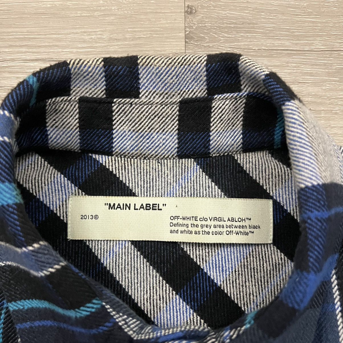 Off-White Off-White Mariana De Silva Checked Flannel Size US S / EU 44-46 / 1 - 14 Thumbnail
