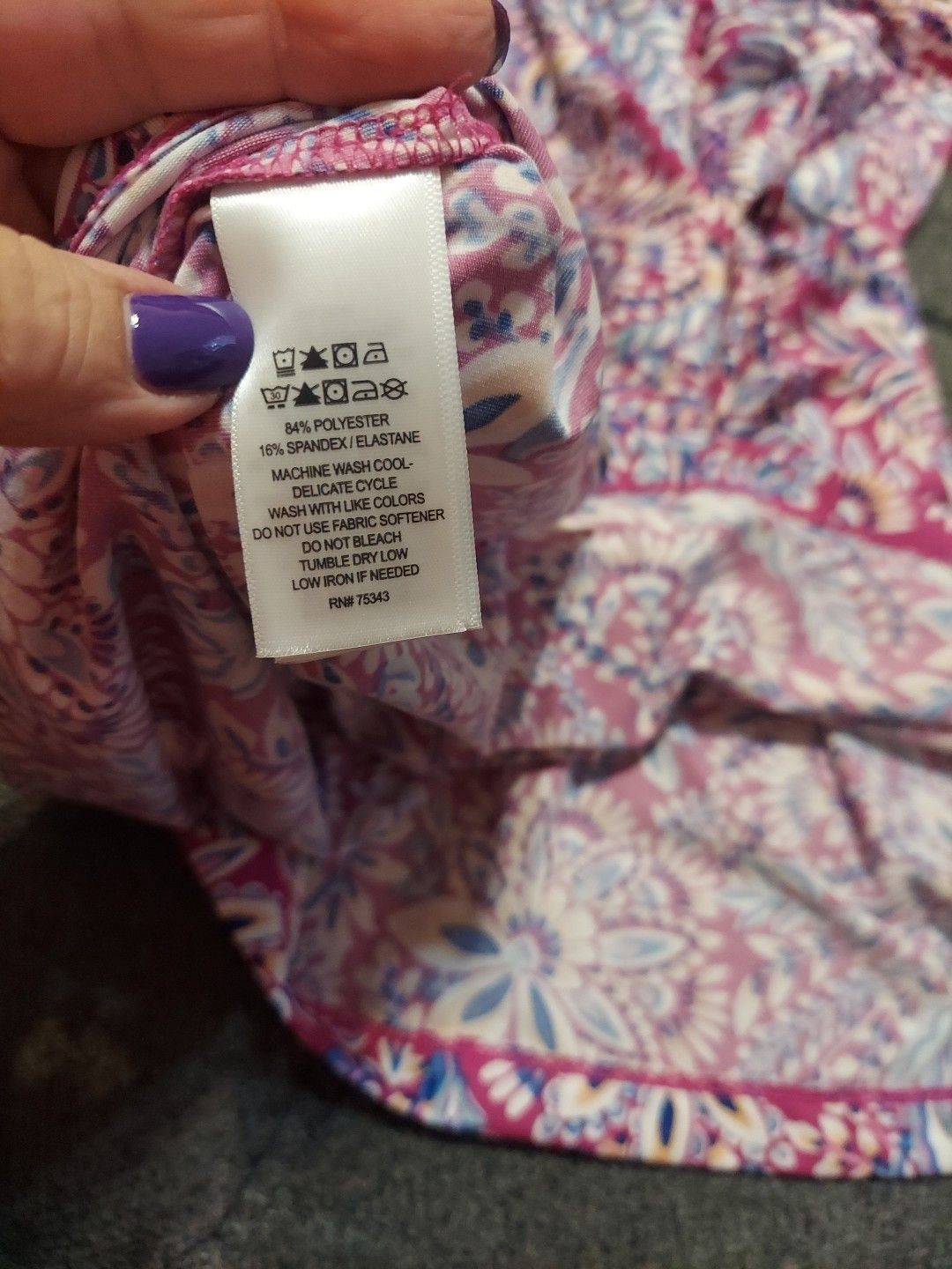 Tommy Bahama NWT Tommy Bahama Womens Large Golf Tennis Tank Shirt Floral Size L / US 10 / IT 46 - 8 Thumbnail
