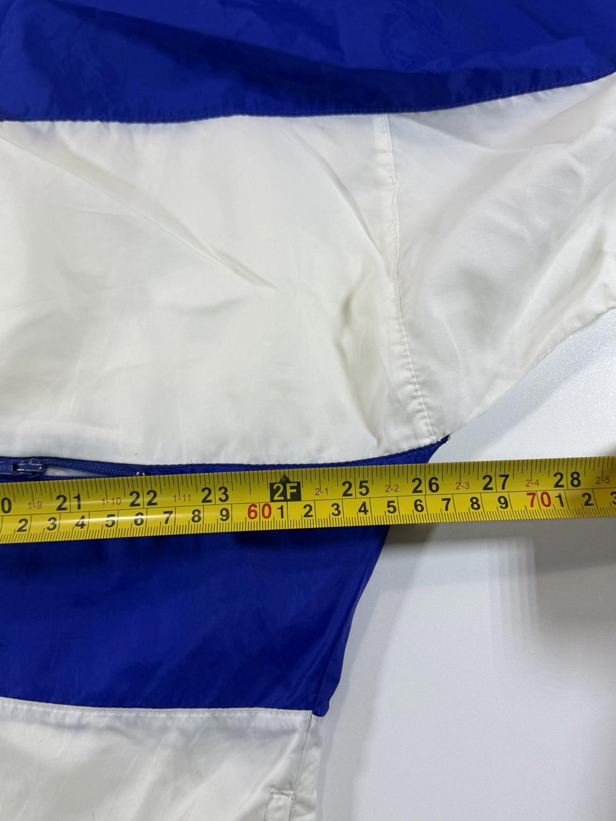Unknown London Vintage Nike White and Blue Windbreaker Jacket Size US L / EU 52-54 / 3 - 9 Thumbnail
