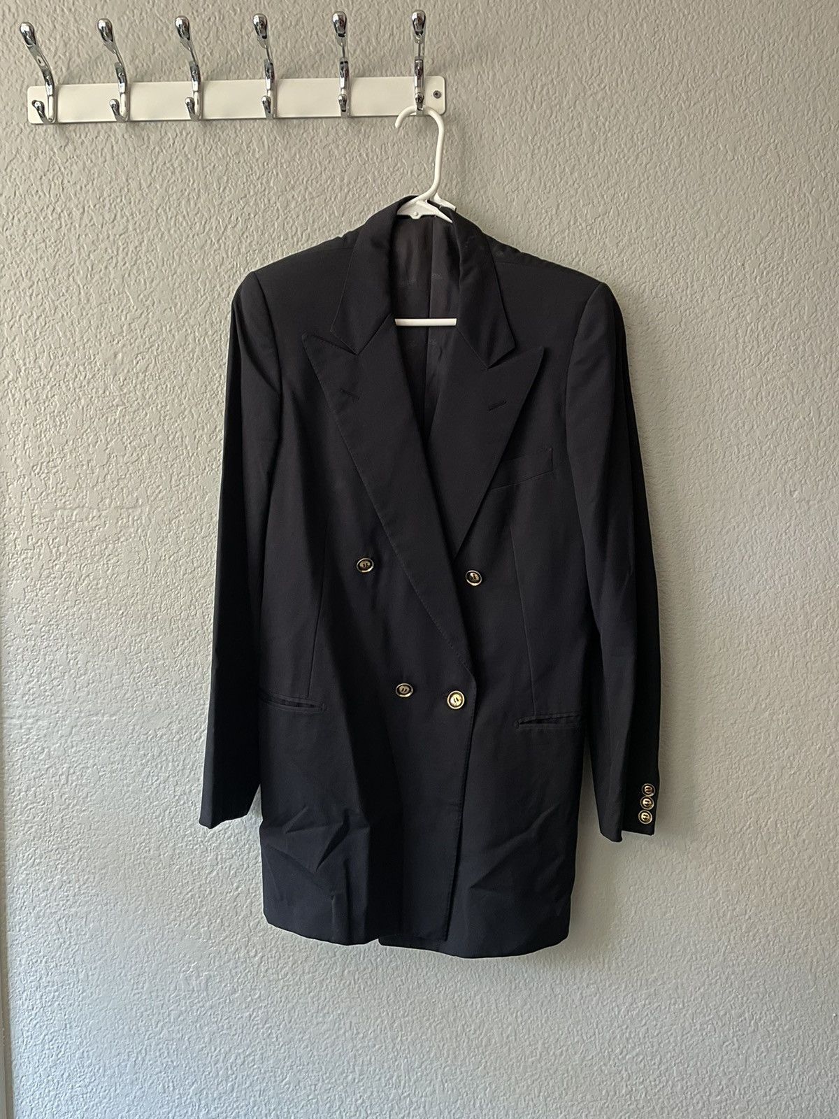 70s 80s Vintage Gucci Double Breasted Blazer
