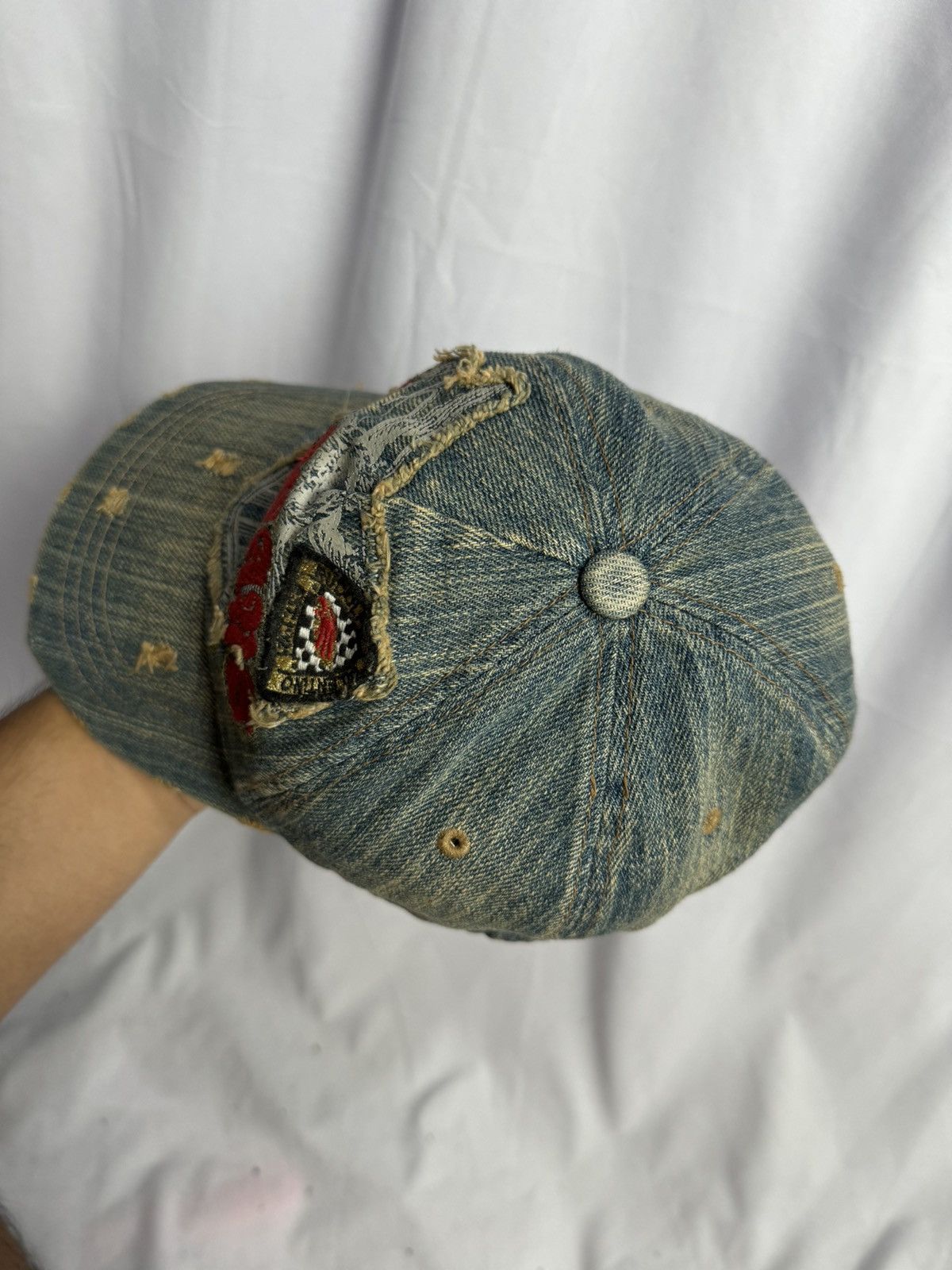 Hysteric Glamour × If Six Was Nine × Japanese Brand Japanese Style RV Hats Denim Poem Size ONE SIZE - 5 Thumbnail