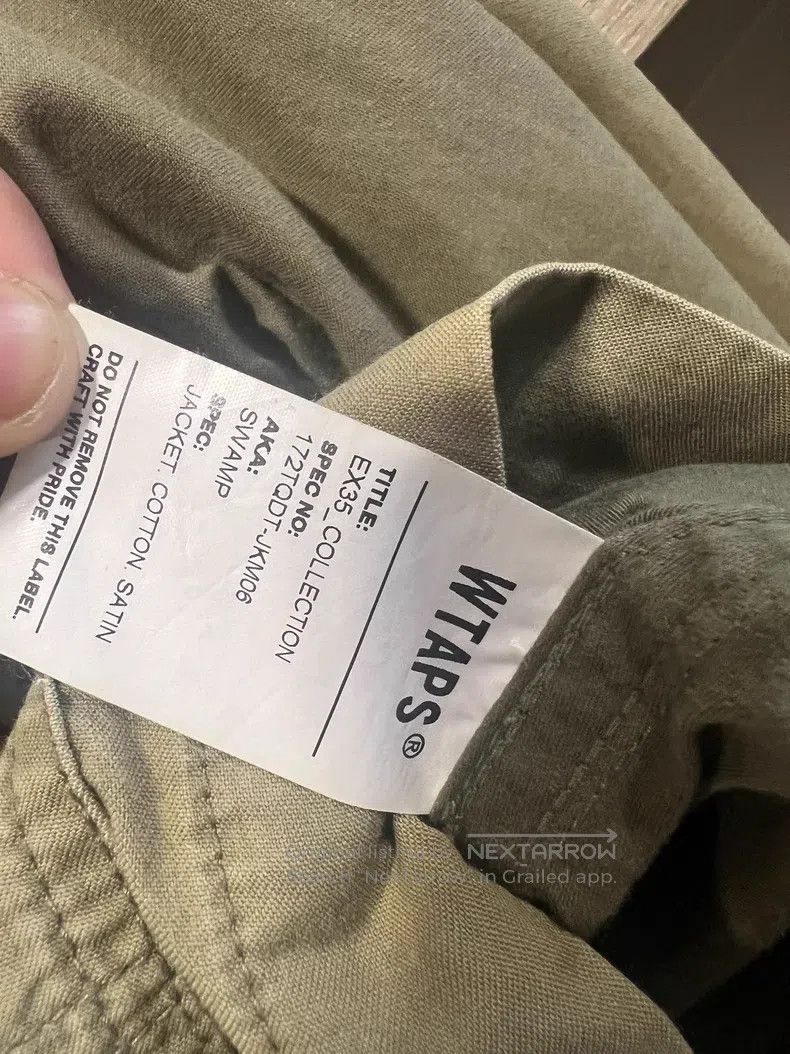 Wtaps Wtaps Green hoodie Size US M / EU 48-50 / 2 - 4 Thumbnail