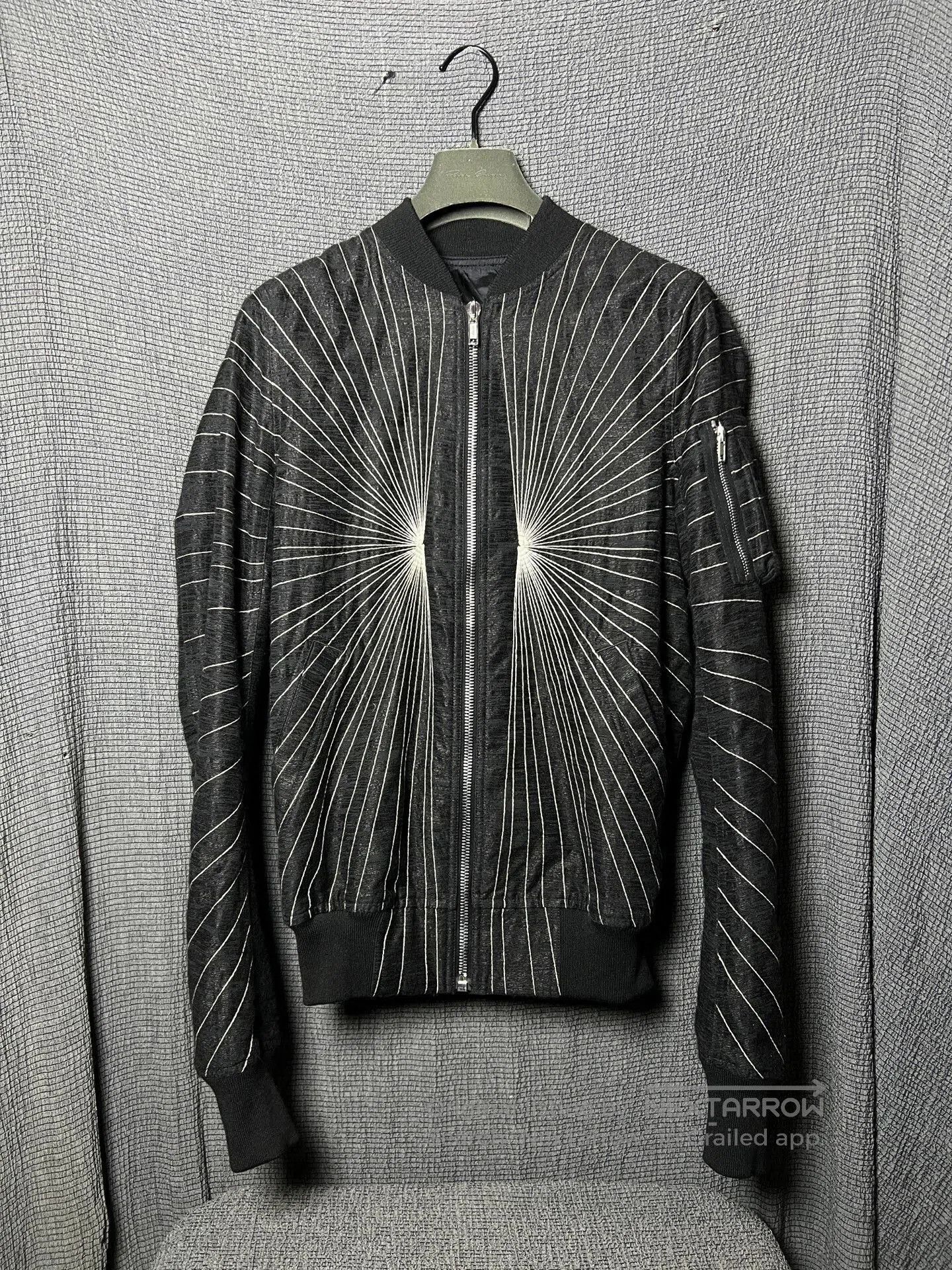 Rick Owens Rick Owens MA-1 Pilot Jacket 17SS. Size US S / EU 44-46 / 1 - 1 Thumbnail