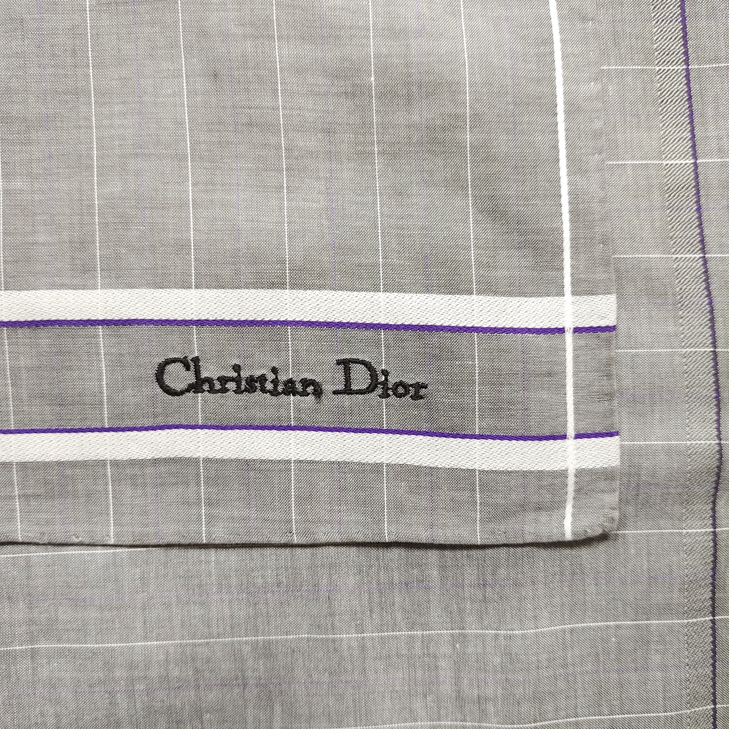 Christian Dior Monsieur Christian Dior Collection- Floral /Stripe / Color Block Size ONE SIZE - 4 Thumbnail