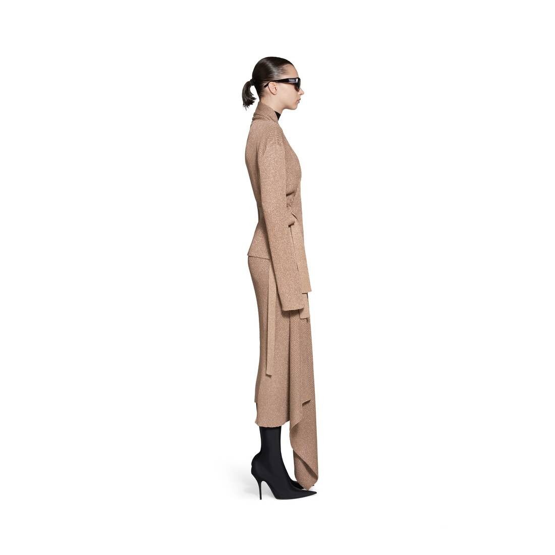 Balenciaga o1bcso1str0525 Sweater in Brown Size M / US 6-8 / IT 42-44 - 3 Thumbnail
