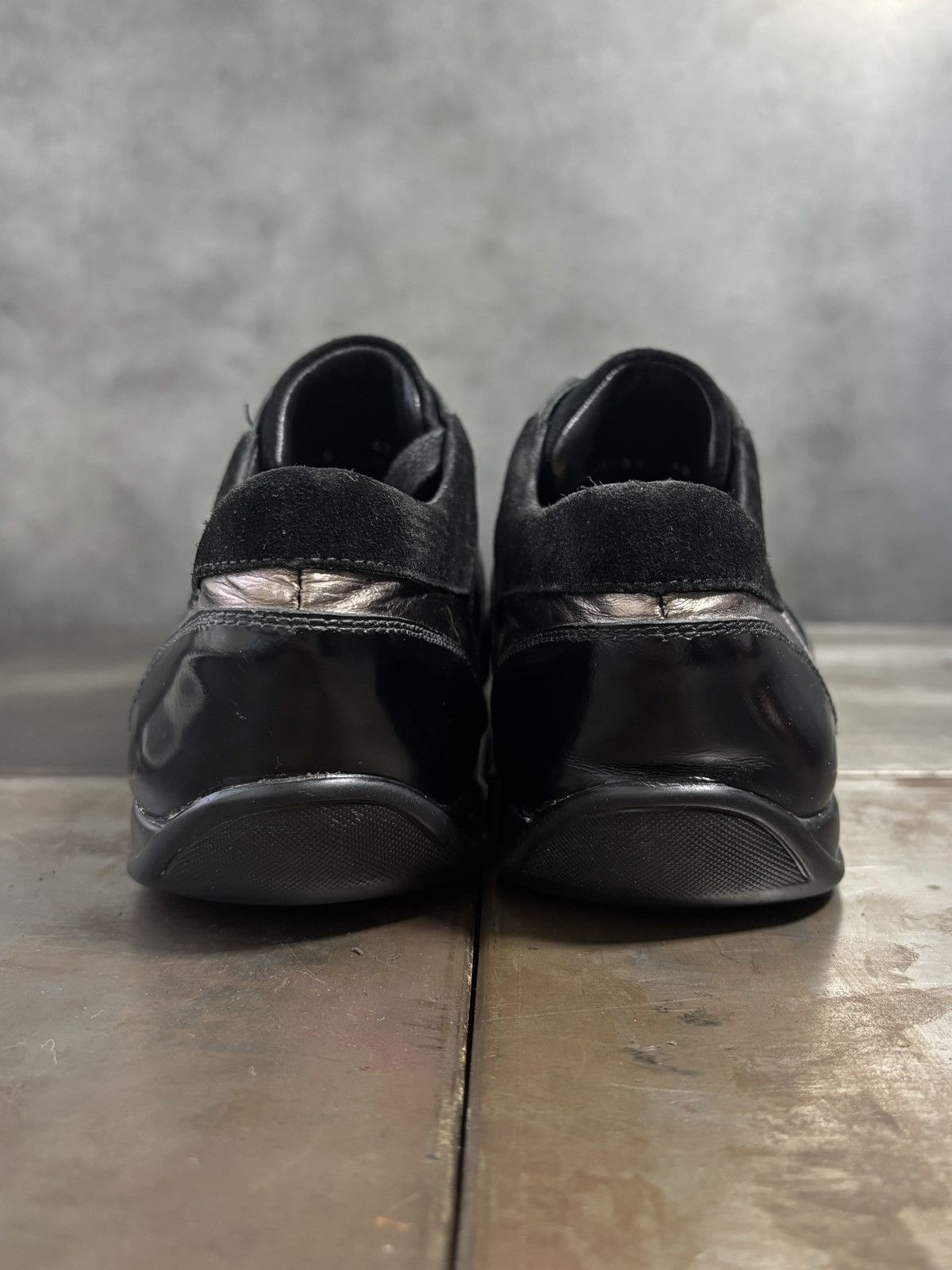 Versace 2000s Versace Collection Sneakers Patent Leather GATs Euro Size US 9 / EU 42 - 8 Thumbnail