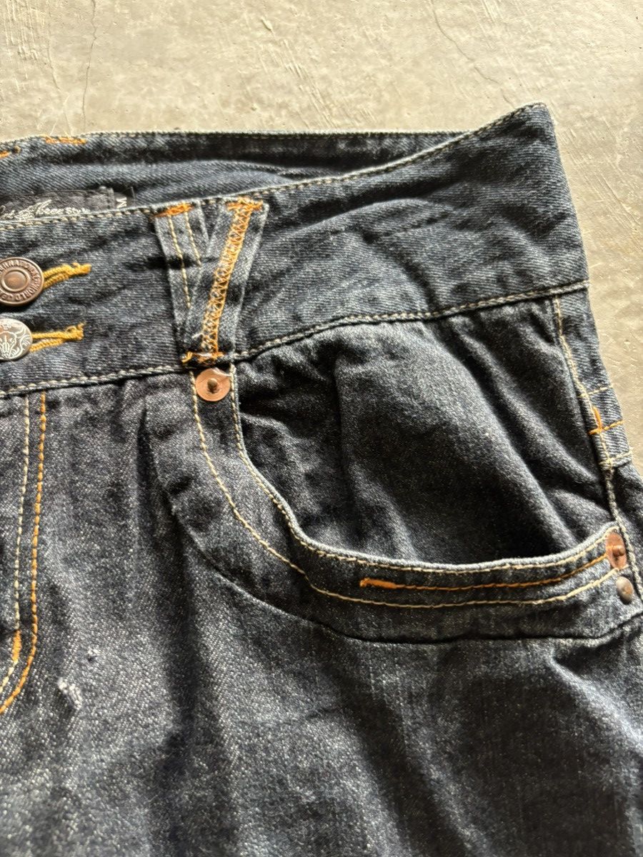 If Six Was Nine × Japanese Brand × Tornado Mart Root three style loose baggy style japanese jeans Size US 33 - 10 Thumbnail