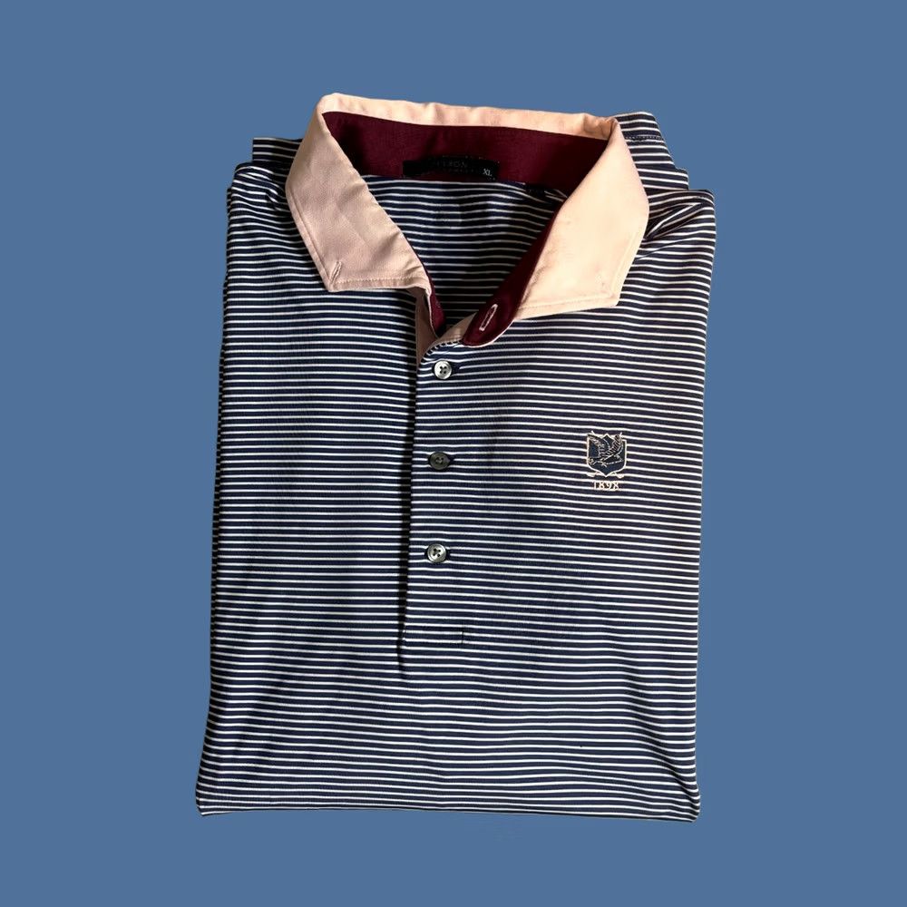 Vintage Greyson Polo Shirt Mens XL Striped Golf Performance Short Sleeve Shirt Size US XL / EU 56 / 4 - 1 Thumbnail