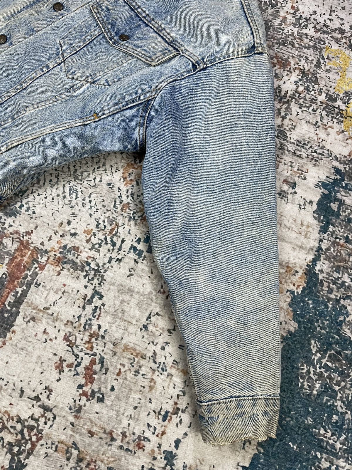 Levi's Vtg Levis Sherpa Lining Denim Trucker Jackets Size US L / EU 52-54 / 3 - 6 Thumbnail
