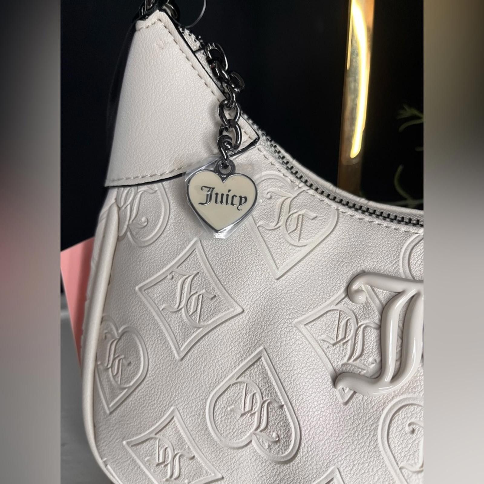 Juicy Couture Juicy Couture Good Times Shoulder Bag Crystal Hobo Purse NWT Size ONE SIZE - 4 Thumbnail