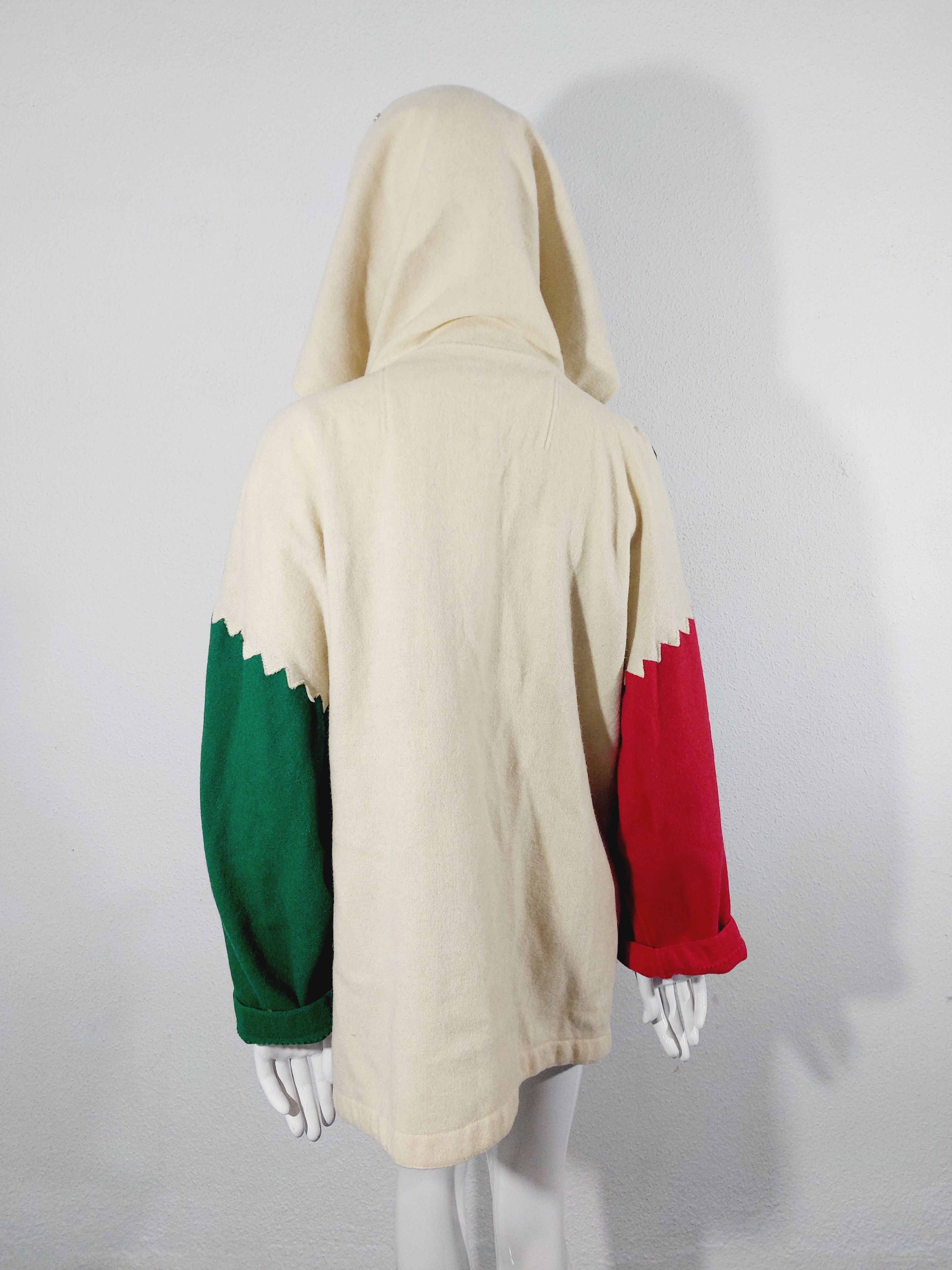 Jean Charles De Castelbajac Jean Charles de Castelbajac JCDC 1980s wool color coat Size US S / EU 44-46 / 1 - 15 Thumbnail