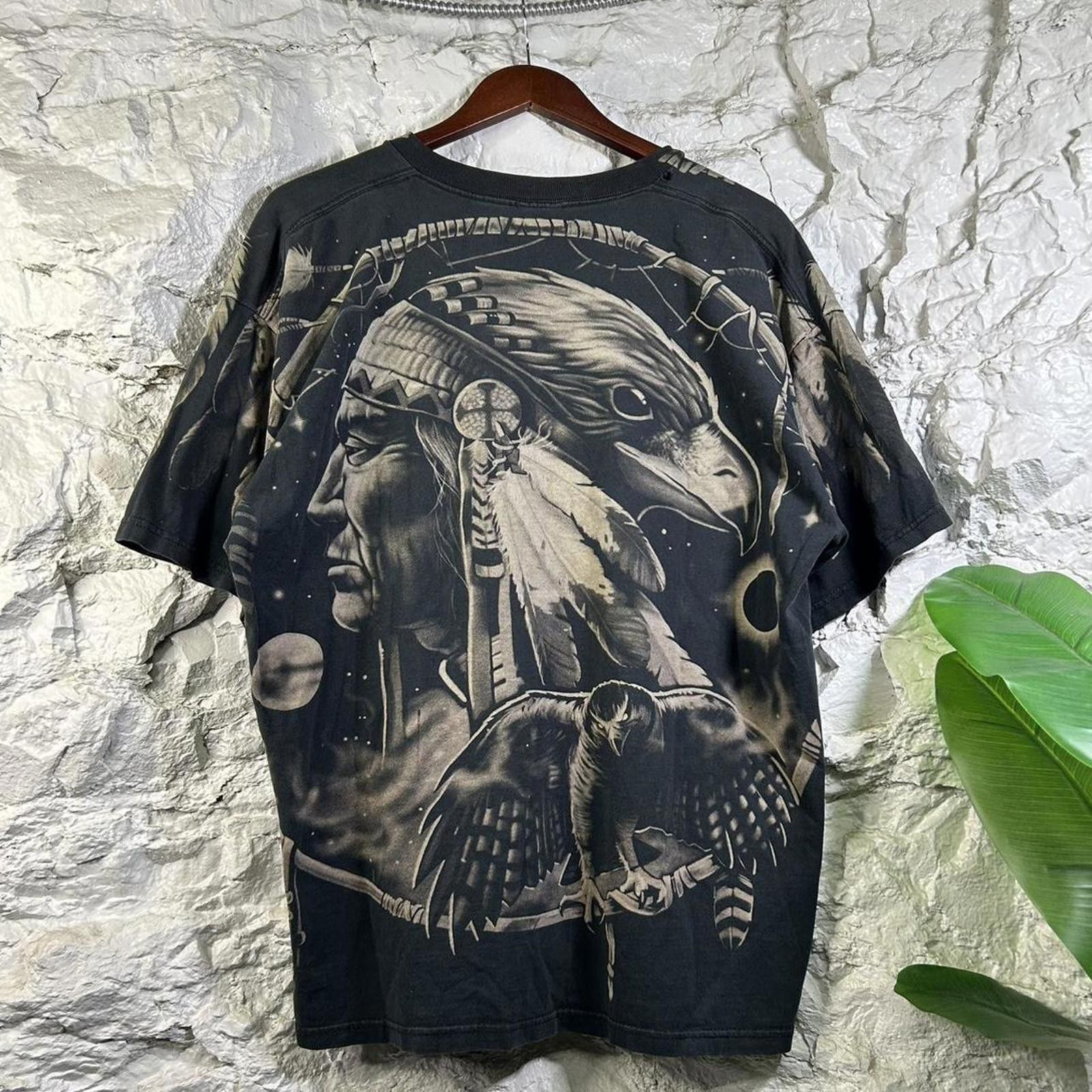 Liquid Blue 1996 Liquid Blue Native American All Over Print Tee Size XL Size US XL / EU 56 / 4 - 4 Thumbnail