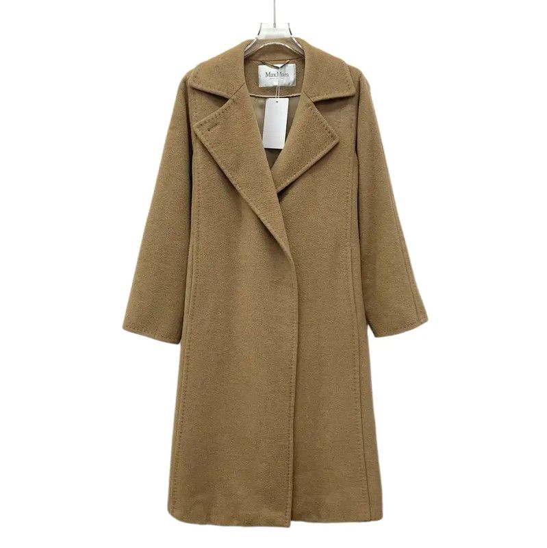 Max Mara MaxMara Brown Women's Coat in XS Size 0089 Size XS / US 0-2 / IT 36-38 - 1 Thumbnail