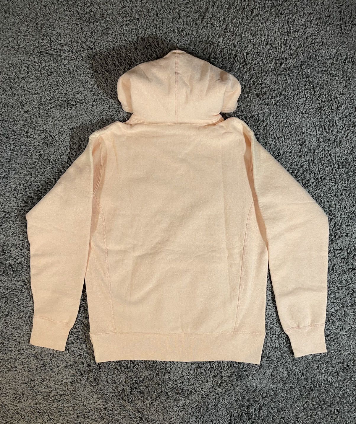 Supreme 2016FW Supreme Box Logo Hoodie Hooded Sweatshirt Peach Pink Size US M / EU 48-50 / 2 - 12 Thumbnail