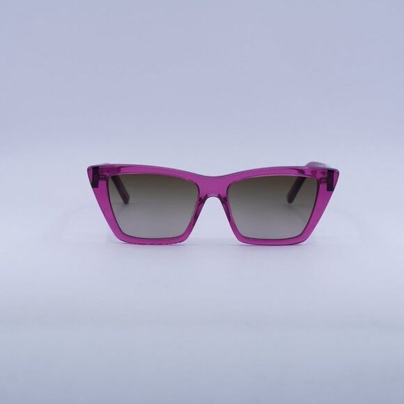Saint Laurent Paris 🕶️ New Saint Laurent SL276 MICA 061 Cyclamen Sunglasses Size ONE SIZE - 3 Thumbnail