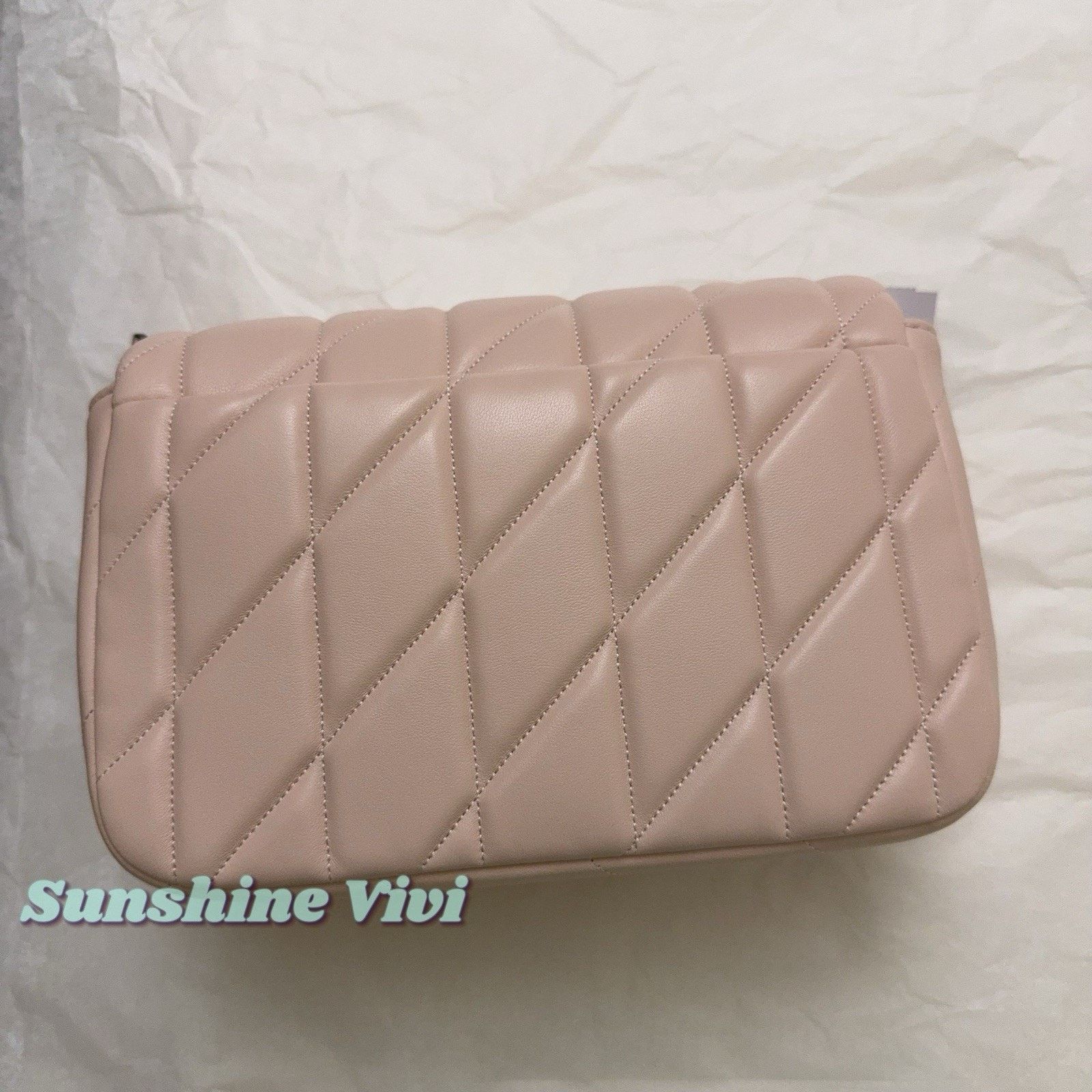 Coach NWT Coach Quinn Bag Crossbody Handbag leather CY663 Blush Size ONE SIZE - 2 Thumbnail