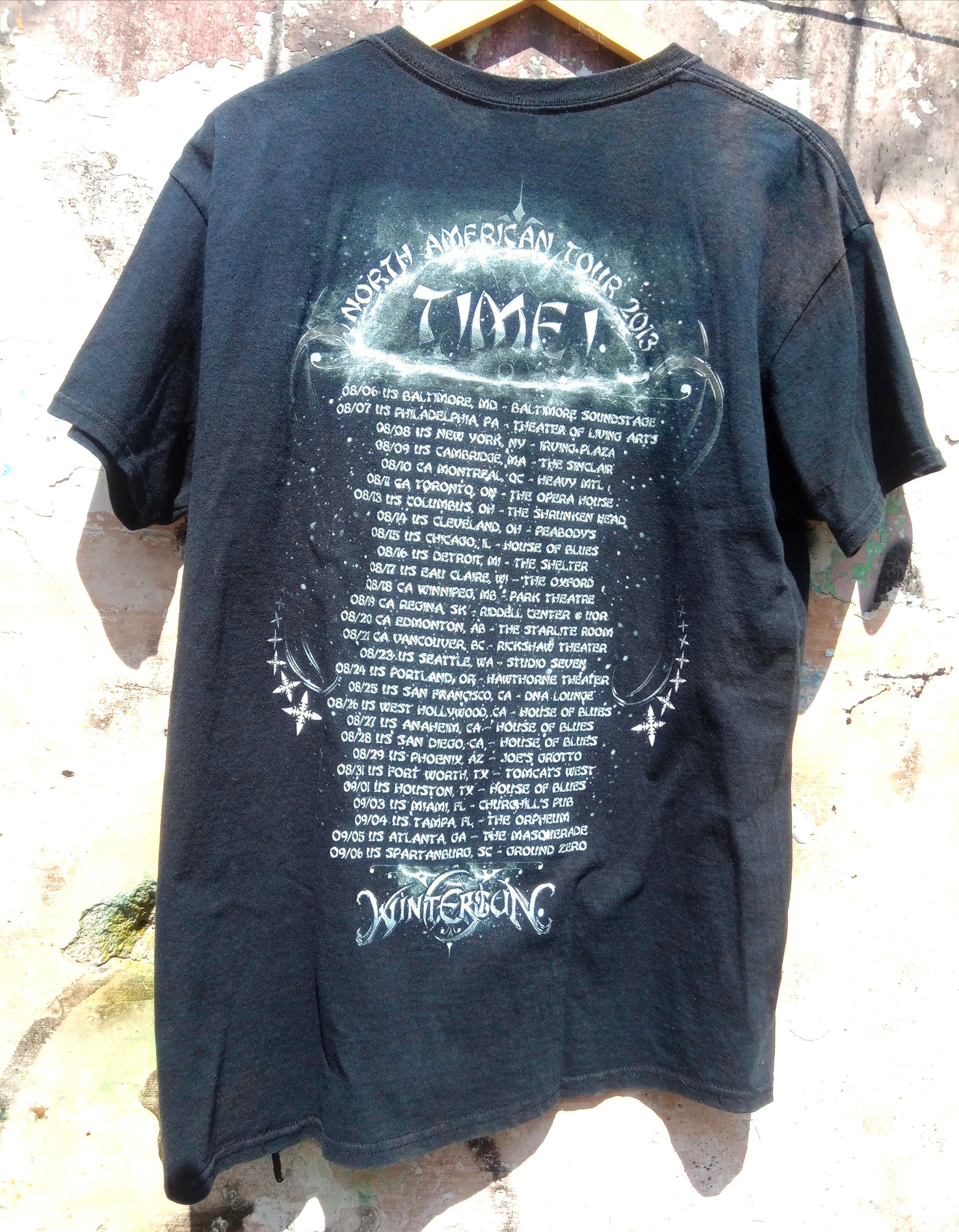 Band Tees × Vintage WINTERSUN north american tour 2013 Size US L / EU 52-54 / 3 - 3 Thumbnail