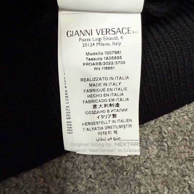 Versace Versace Figure wool knitted sweater Size US L / EU 52-54 / 3 - 4 Thumbnail