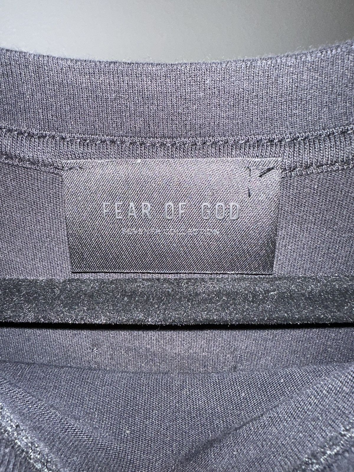 Fear of God Fear of God Baseball Tee - Vintage Black - L Size US L / EU 52-54 / 3 - 2 Thumbnail