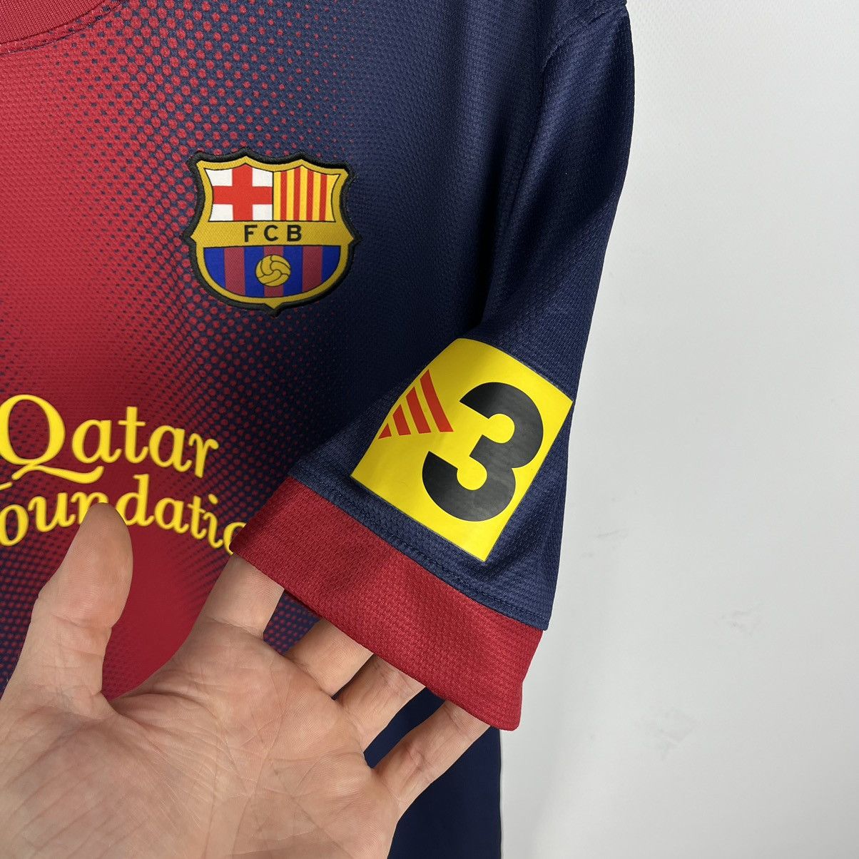 Nike Nike FCB Barcelona soccer jersey shirt 2012/2013 Size US L / EU 52-54 / 3 - 9 Thumbnail