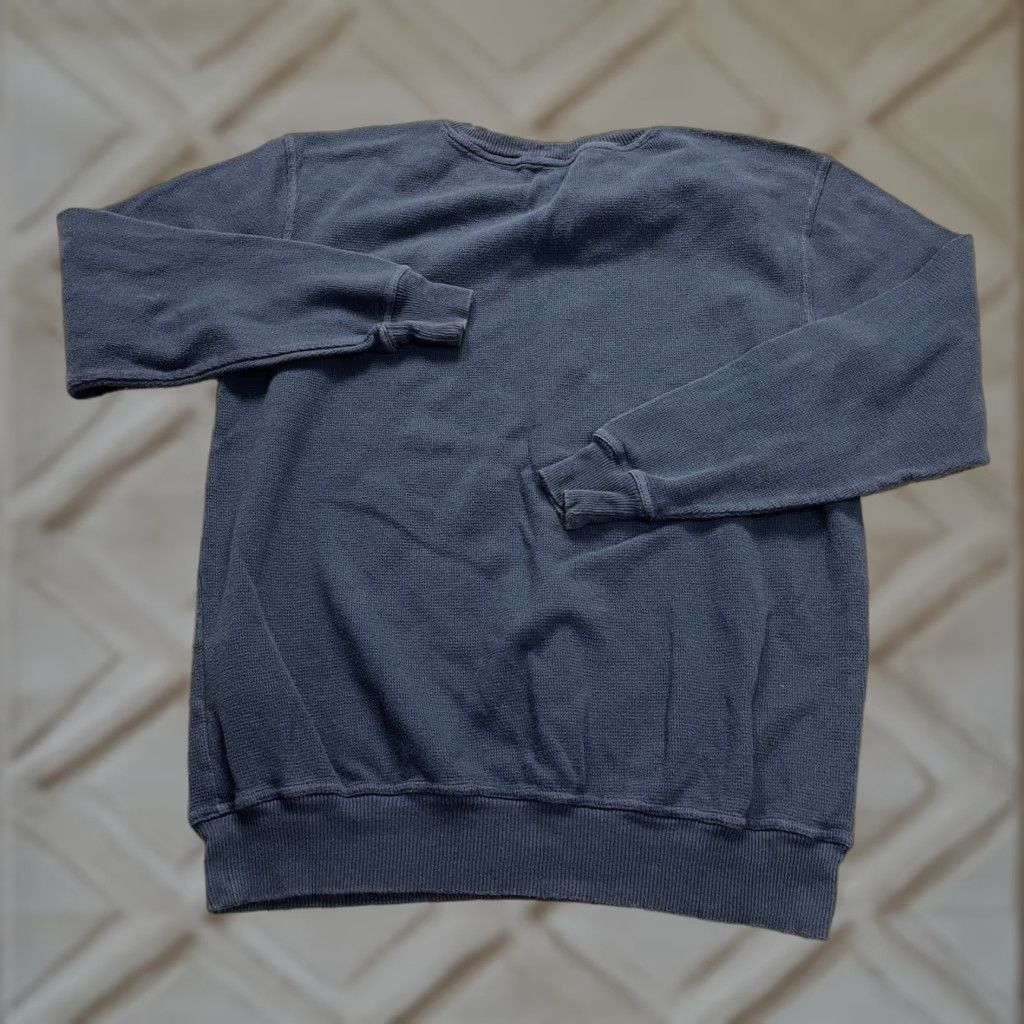Carhartt Carhartt Sweatshirt Women M Blue Cotton Crew Neck Pullover All Seasons Breathable Lightweight Logo Outdoor Casual Womens Size M / US 6-8 / IT 42-44 - 1 Thumbnail