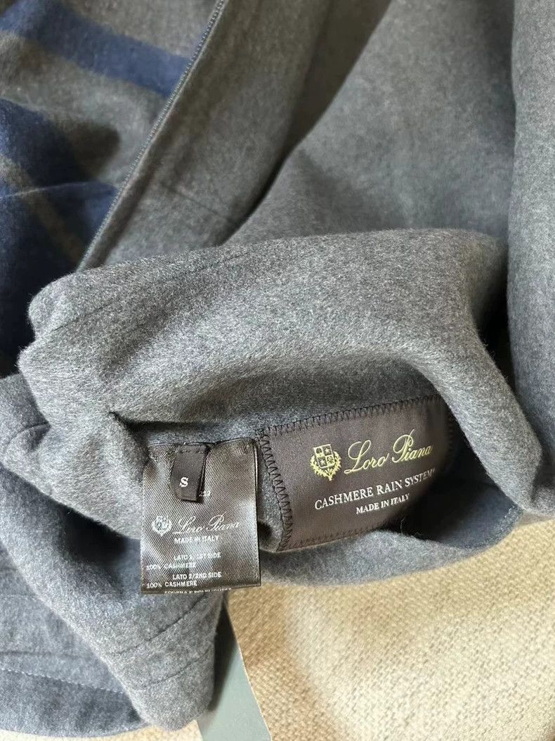 Loro Piana LORO PIANA Waterproof cashmere hooded jacket double sided Size US S / EU 44-46 / 1 - 9 Thumbnail