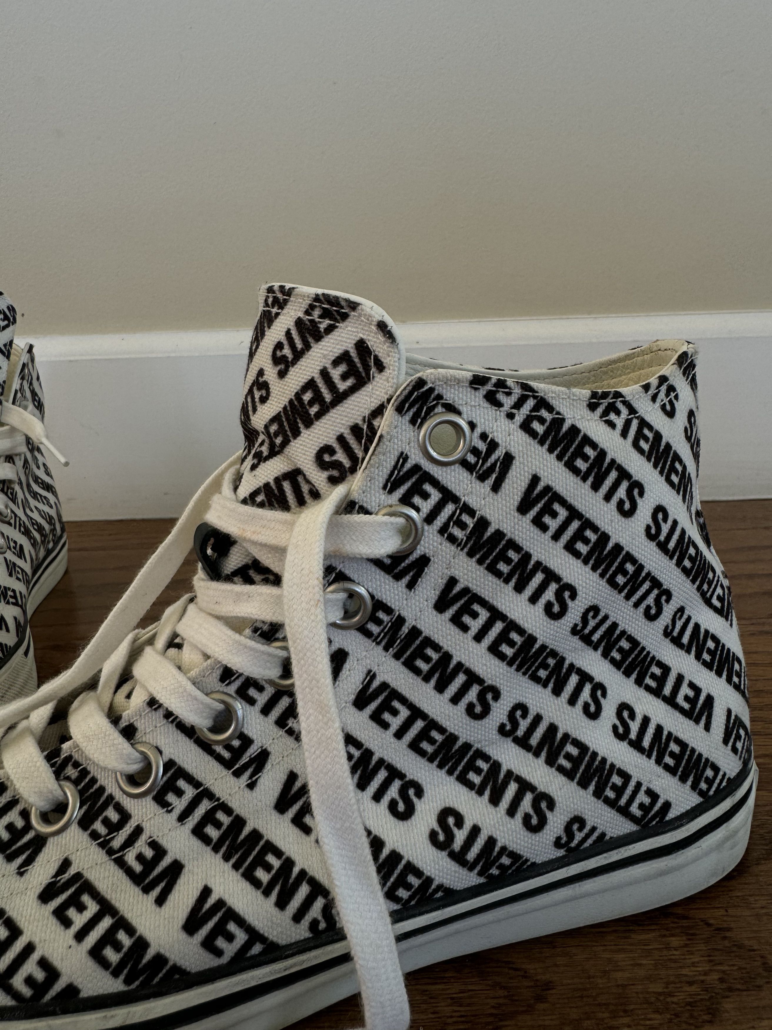 Vetements Vetements Logo Converse Size US 7.5 / EU 40-41 - 3 Thumbnail