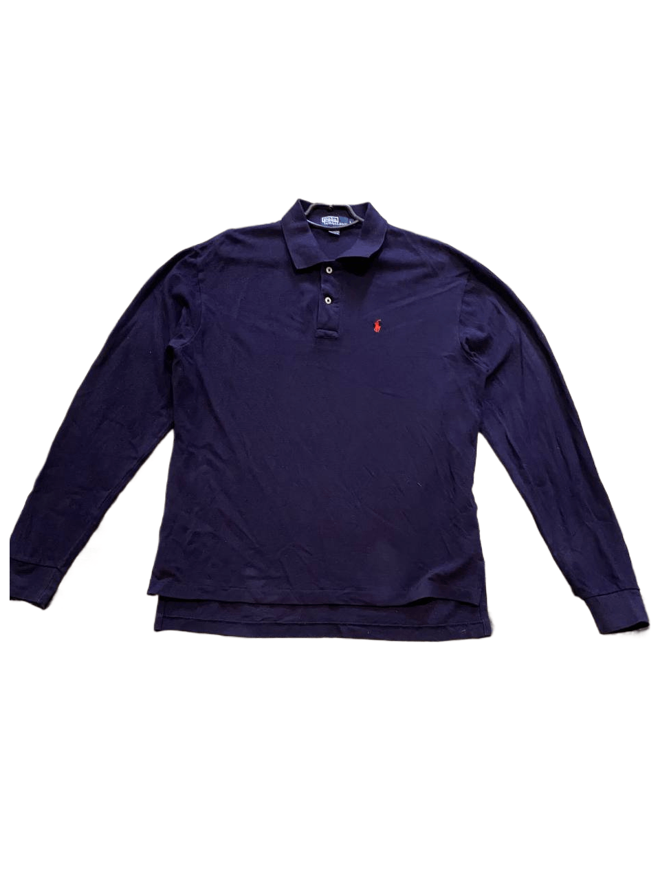 Polo Ralph Lauren Vintage Polo Ralph Lauren Embroidered Logo Long Sleeve Size US L / EU 52-54 / 3 - 1 Thumbnail