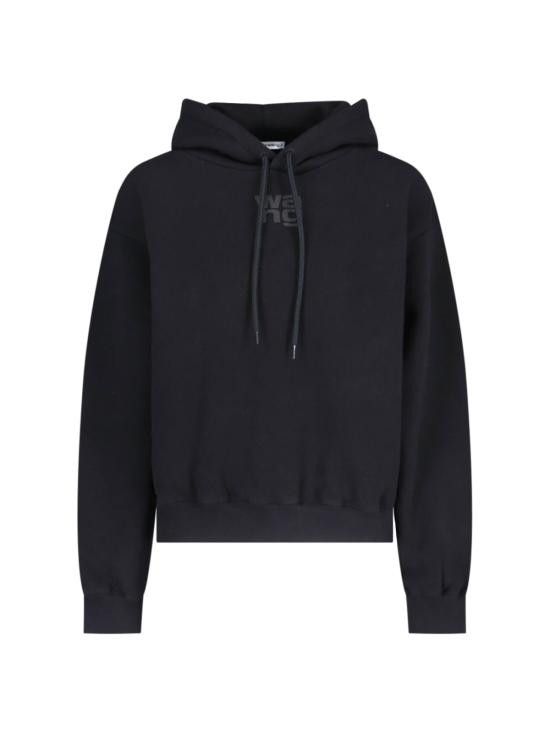 Alexander Wang ALEXANDER WANG Women Hoodies 4CC3242101 001 Black Size S / US 4 / IT 40 - 1 Thumbnail