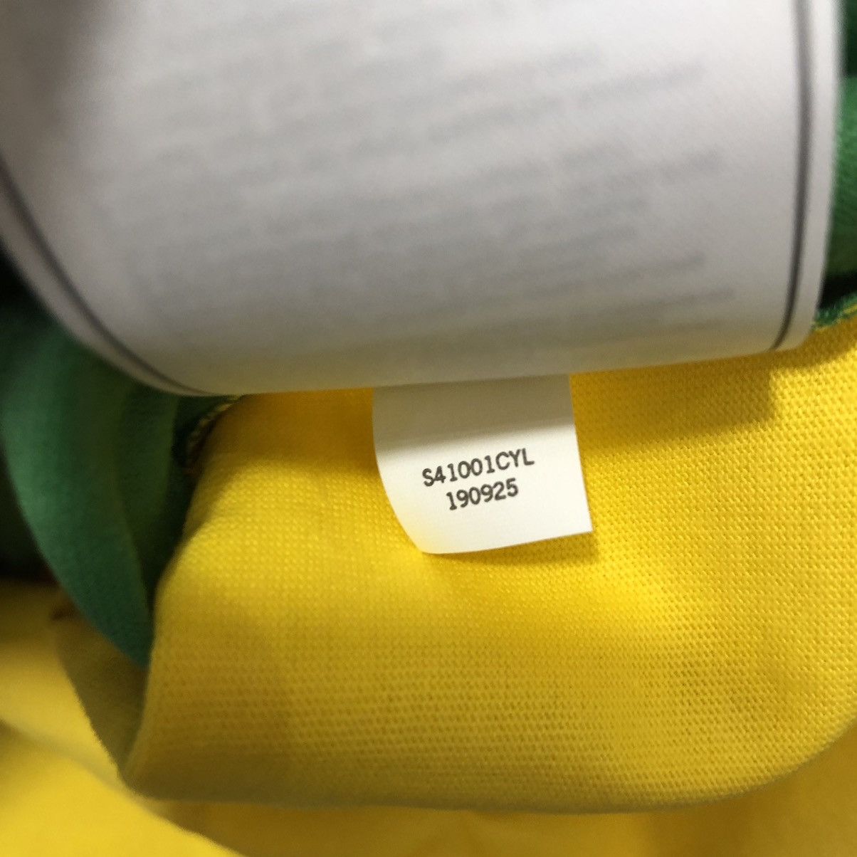 Nike Brazil 2000s nike soccer tee (Bnwt) Size US L / EU 52-54 / 3 - 7 Thumbnail