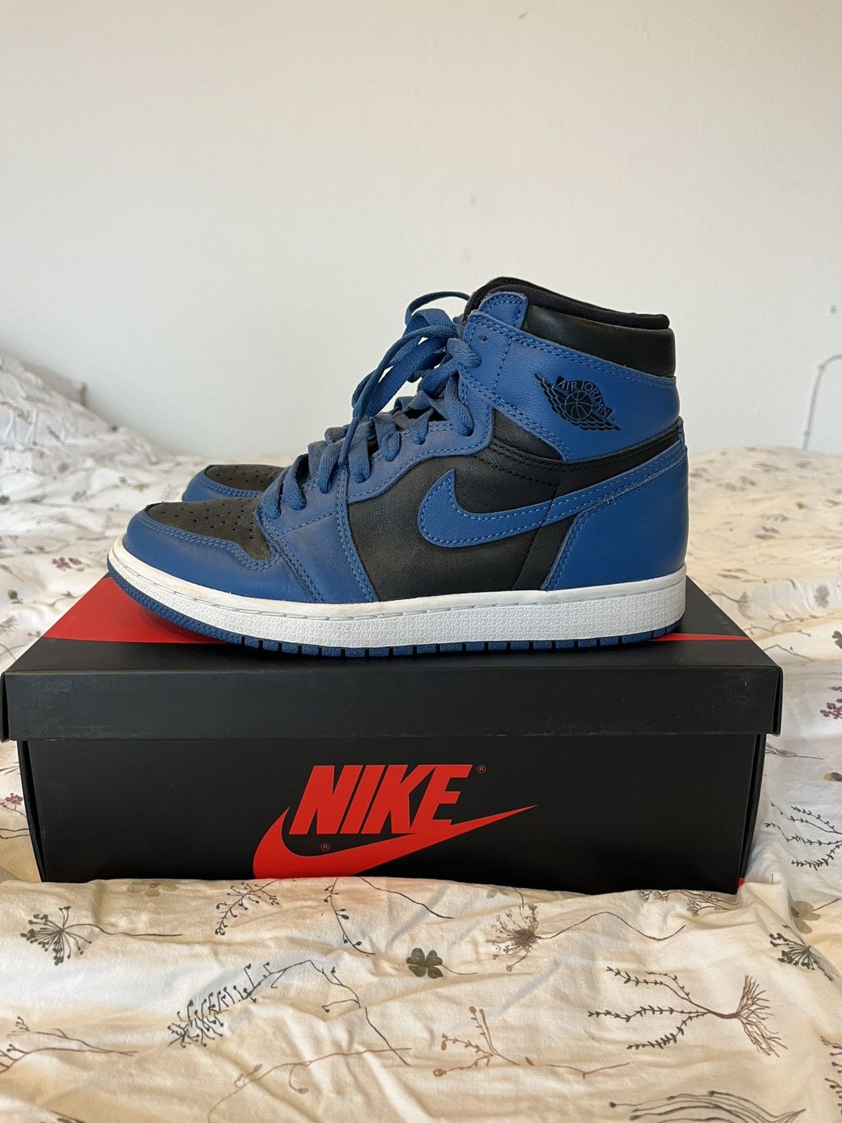 Nike Jordan 1 high marine blue🪼 Size US 8 / IT 38 - 2 Thumbnail