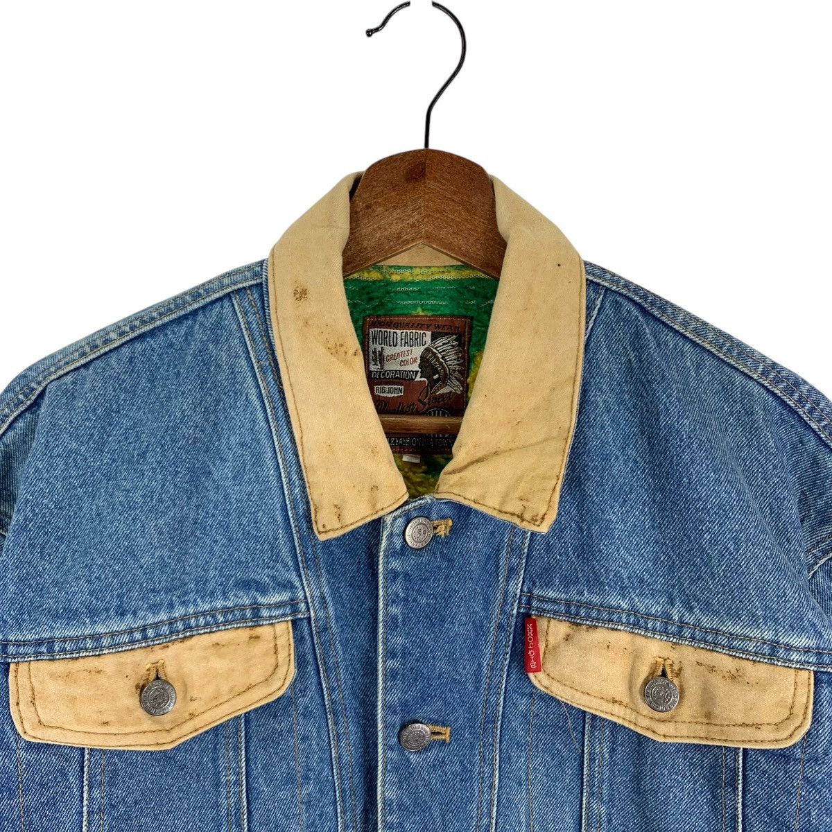 Big John × Vintage VINTAGE BIG JOHN DENIM TRUCKER JACKET Size US M / EU 48-50 / 2 - 6 Thumbnail