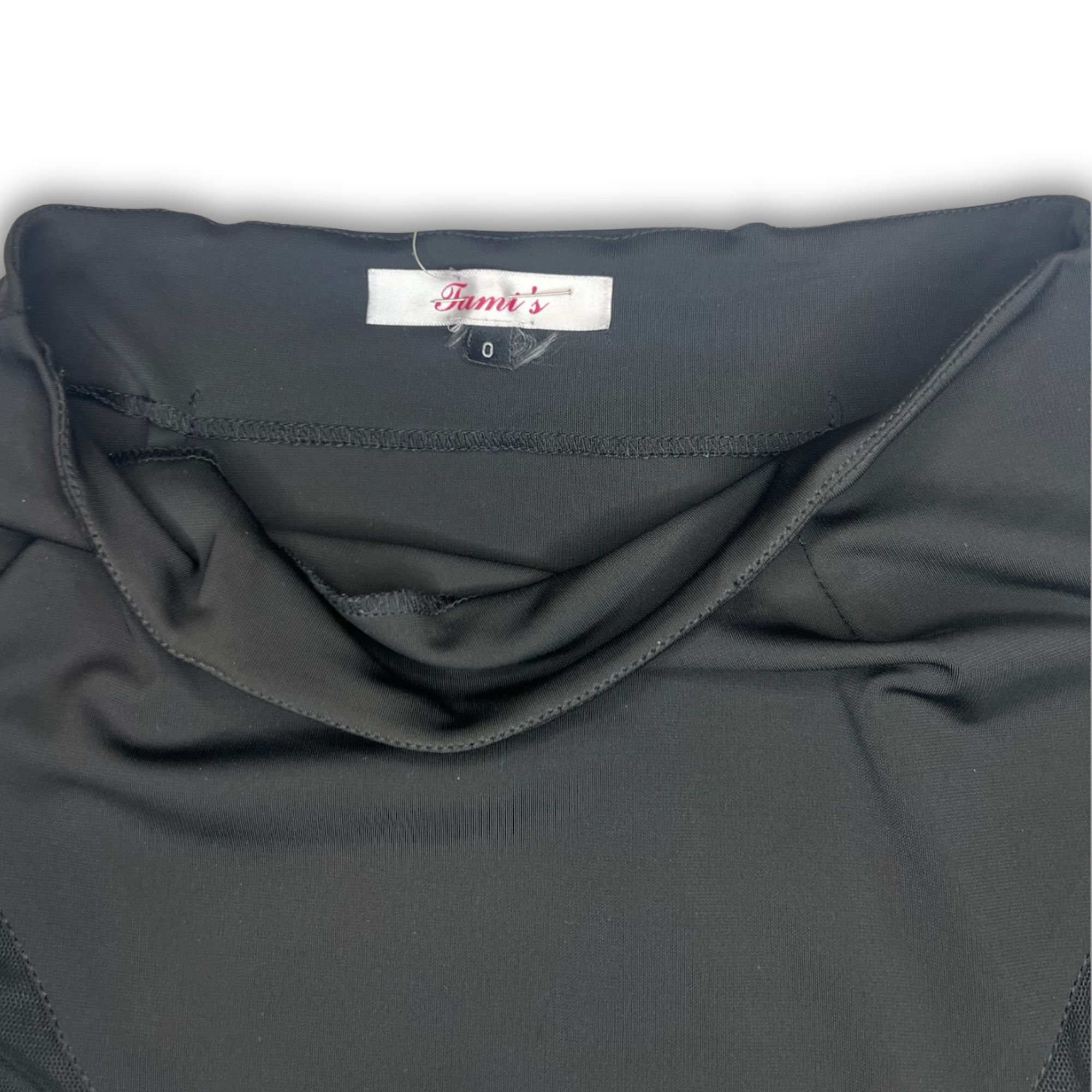 Other Tamis Black Womens Pencil Skirt Size 0 New With Tags Sleek & Size 25" / US 0 / IT 36 - 3 Thumbnail