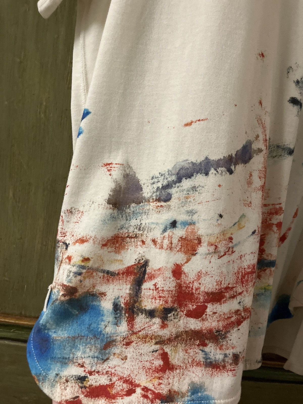Comme des Garcons × Junya Watanabe Junya Watanabe Comme Des Garcons paint tee Size US M / EU 48-50 / 2 - 5 Thumbnail
