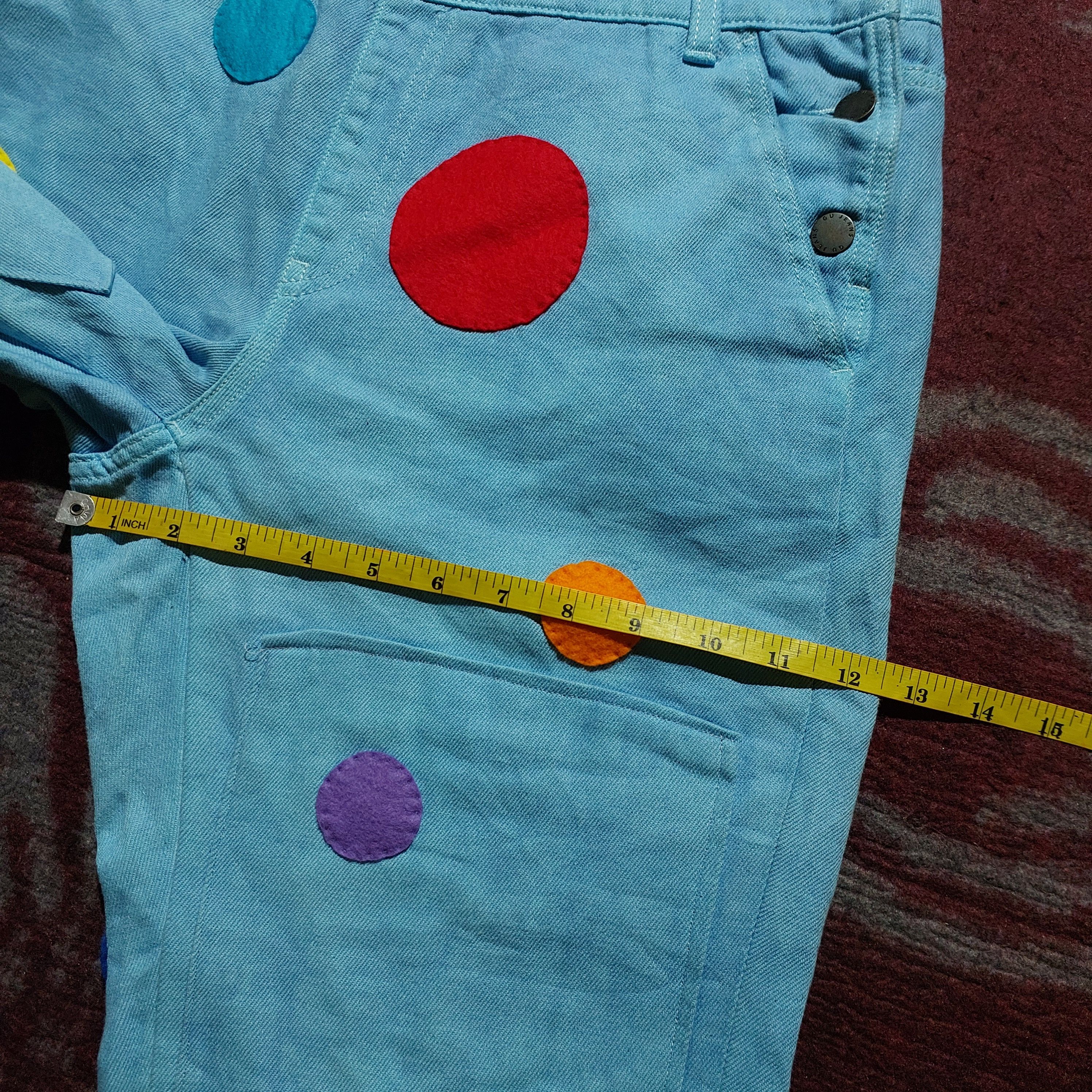GU × Japanese Brand GU polcadot multicolour shorts jumsuits Size 34" / US 12 / IT 48 - 16 Thumbnail