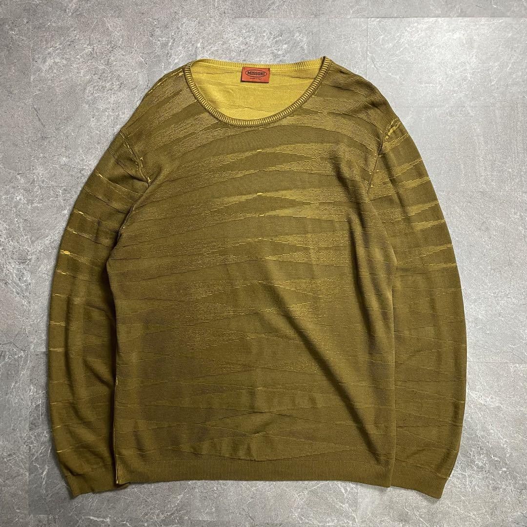 MISSONI〈silklinen sweater made in Italy〉 Missoni MISSONI Silk Linen Sweater Made in Italy | Grailed