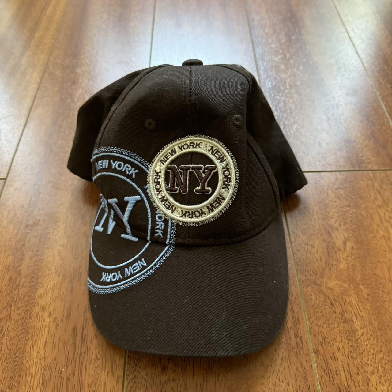 Vintage Brown New York Baseball Hat Size ONE SIZE - 1 Thumbnail