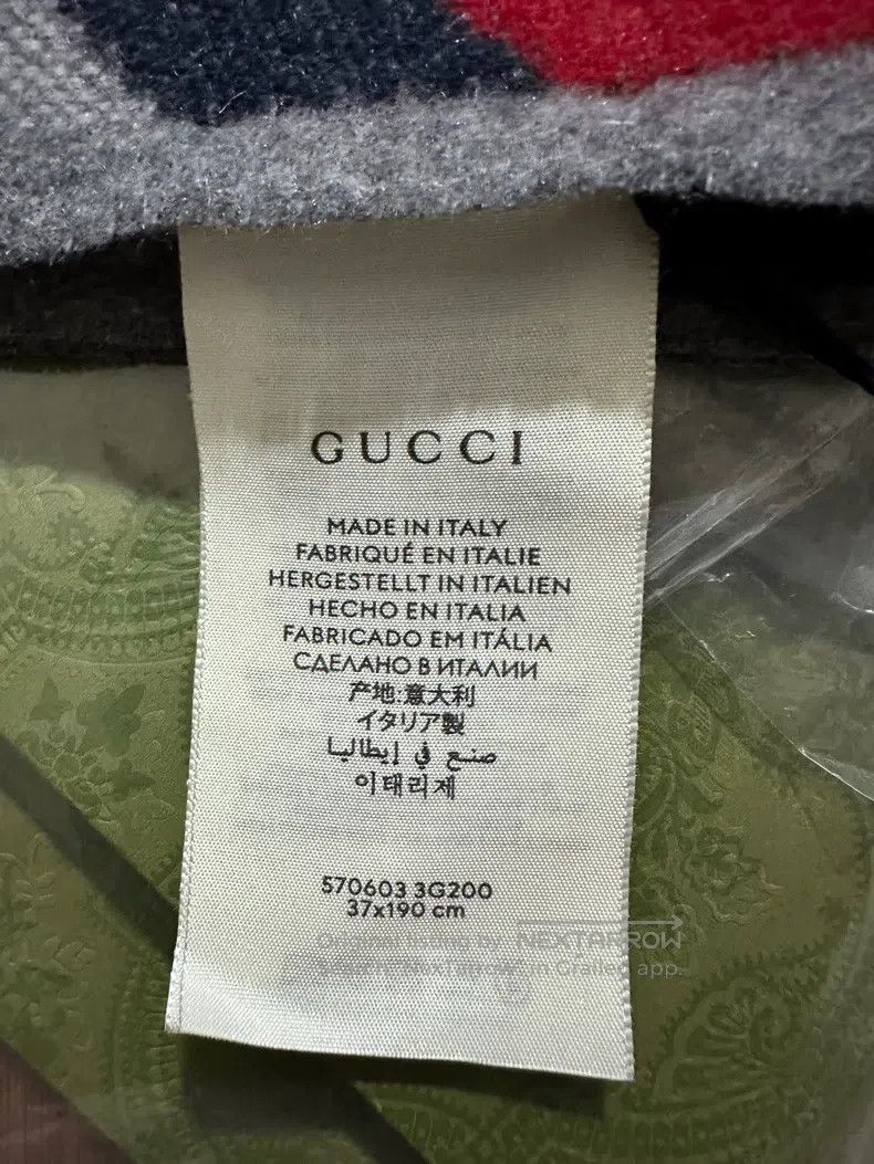 Gucci Gucci Scarf Size ONE SIZE - 4 Thumbnail