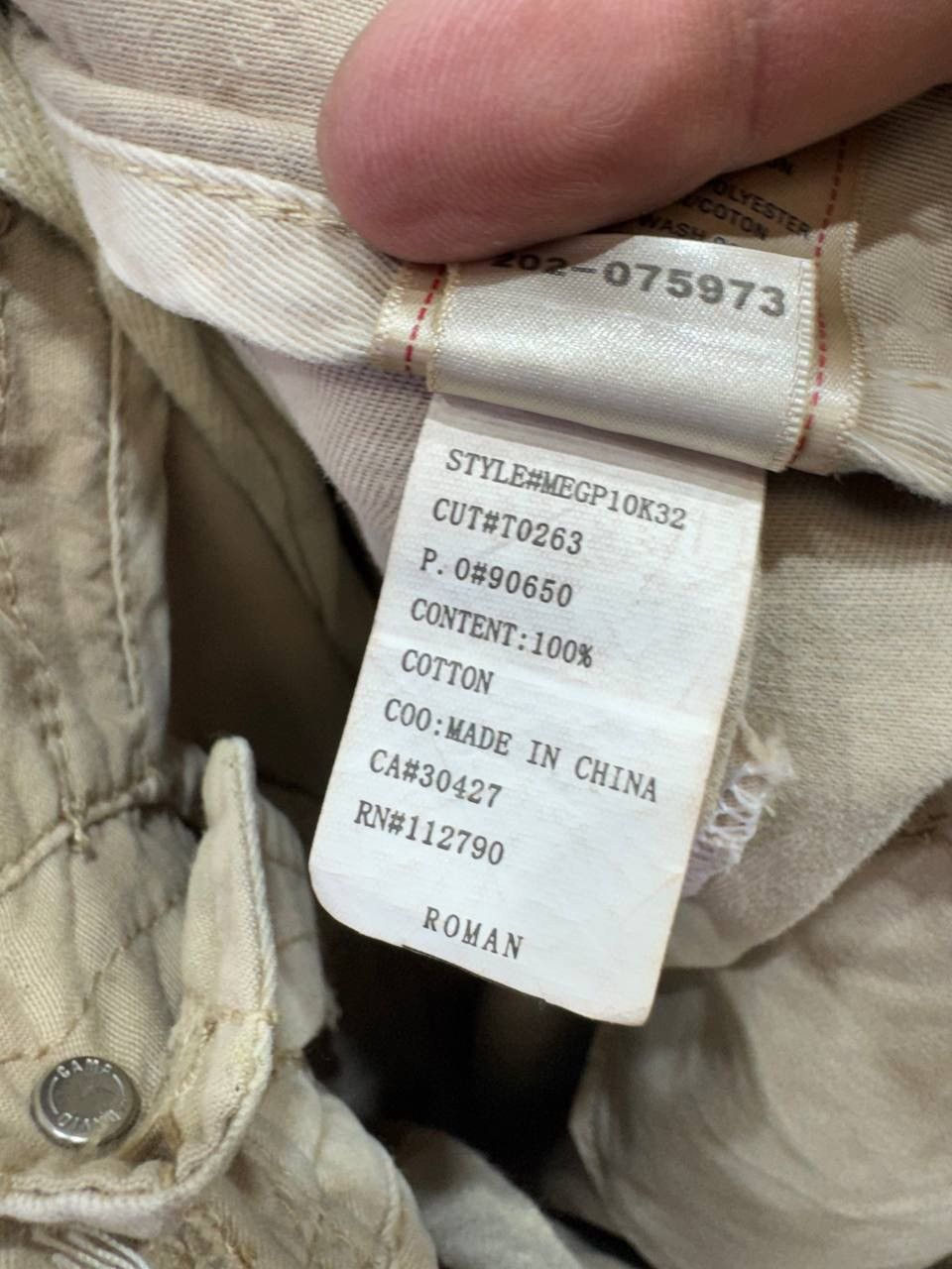 Other TRUE RELIGION "ROMAN" PATCHWORK Size US 36 / EU 52 - 20 Thumbnail