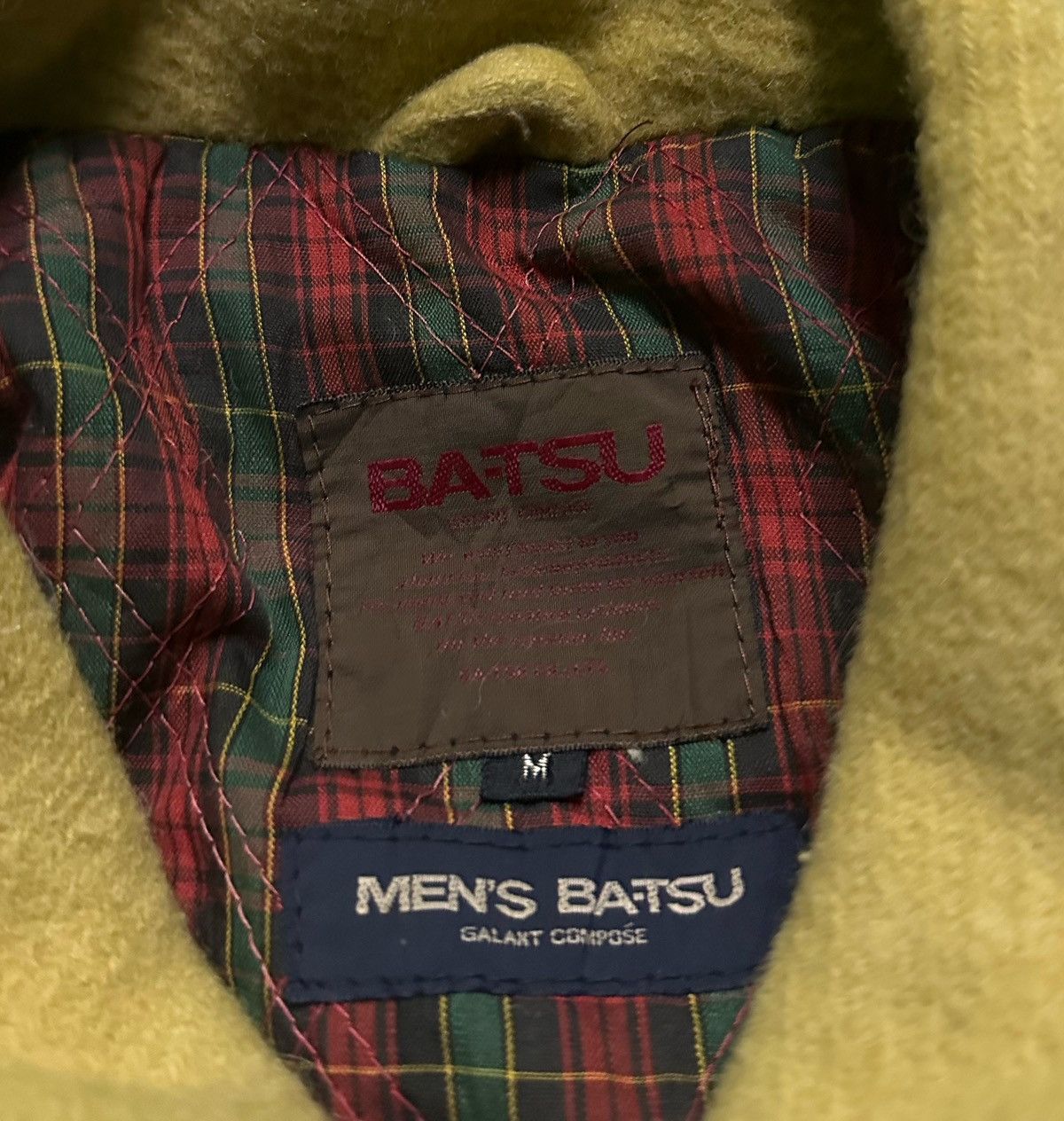 Vintage Men’s Bat-su championship football wool varsity jacket Size US M / EU 48-50 / 2 - 10 Thumbnail