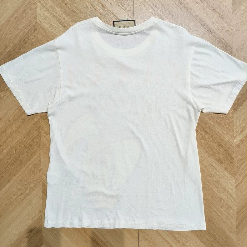 Gucci Gucci White t-shirt short sleeves Size XXS / US 00 / IT 34 - 2 Thumbnail