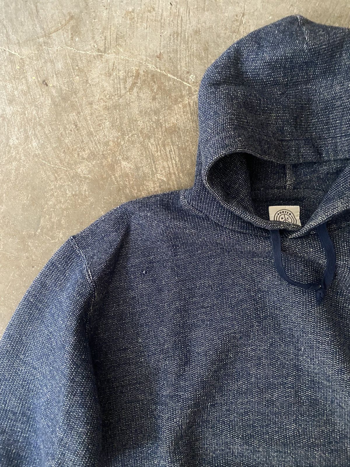 Porter Classic Porter Classic Indigo Hoodie Kapital Visvim Blue Blue Japan Size US XXL / EU 58 / 5 - 3 Thumbnail