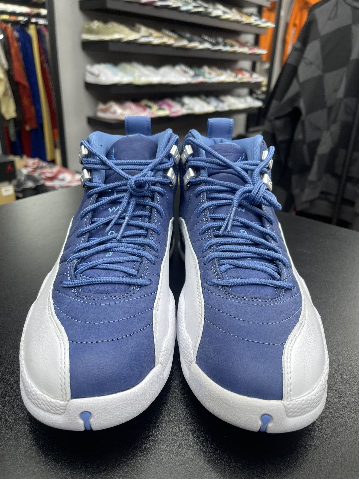 Jordan Brand Size 8 - Jordan 12 Indigo Blue/White Size US 8 / EU 41 - 2 Thumbnail