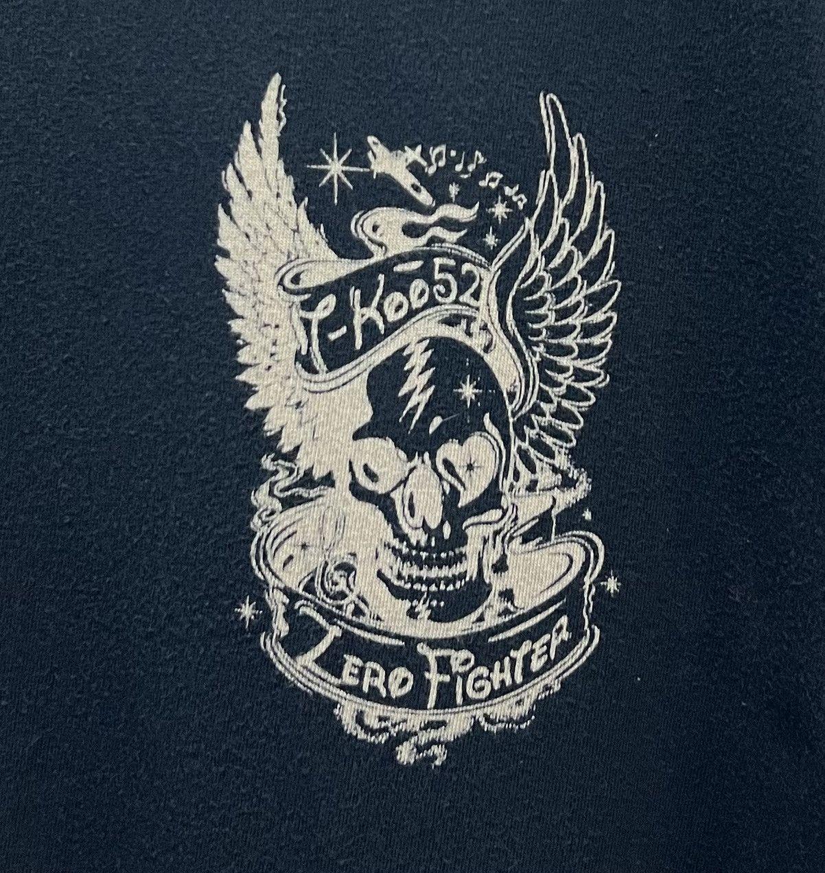 Band Tees × Vintage VINTAGE ZERO FIGHTER SHIRT Size US L / EU 52-54 / 3 - 4 Thumbnail