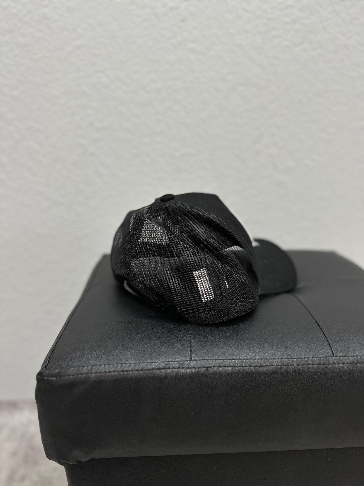 Von Dutch Vintage Von Dutch Trucker Cap Black Adjustable Big Logo Size ONE SIZE - 3 Thumbnail