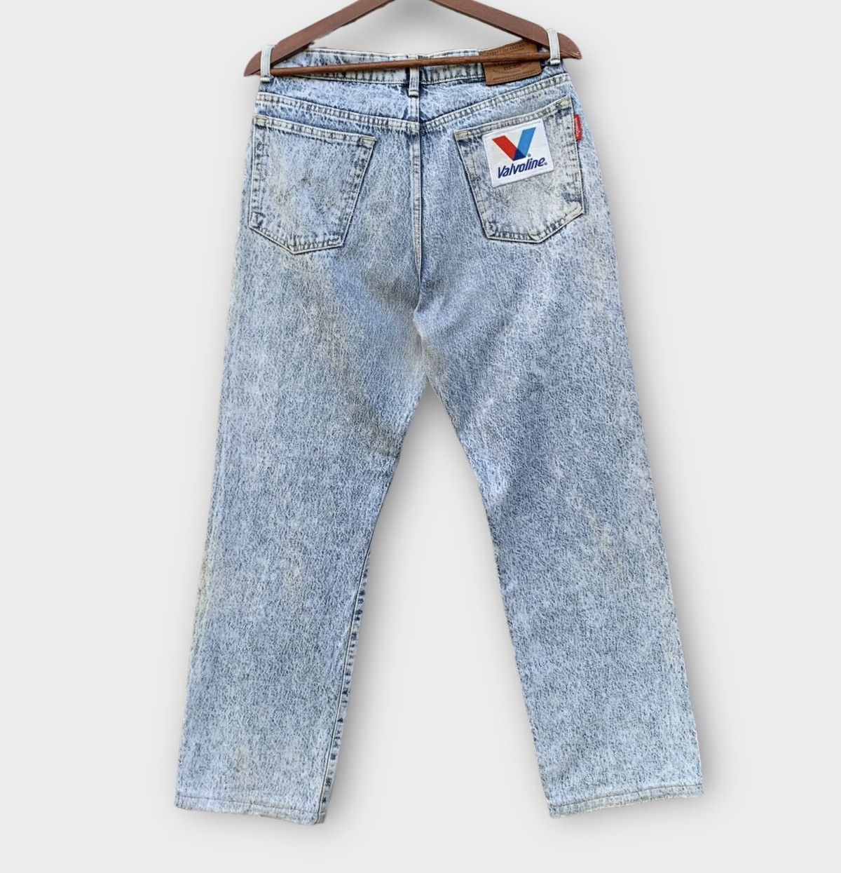Wrangler Vintage Wrangler X Valvoline Acid Wash Jeans Pant Size US 32 / EU 48 - 1 Thumbnail
