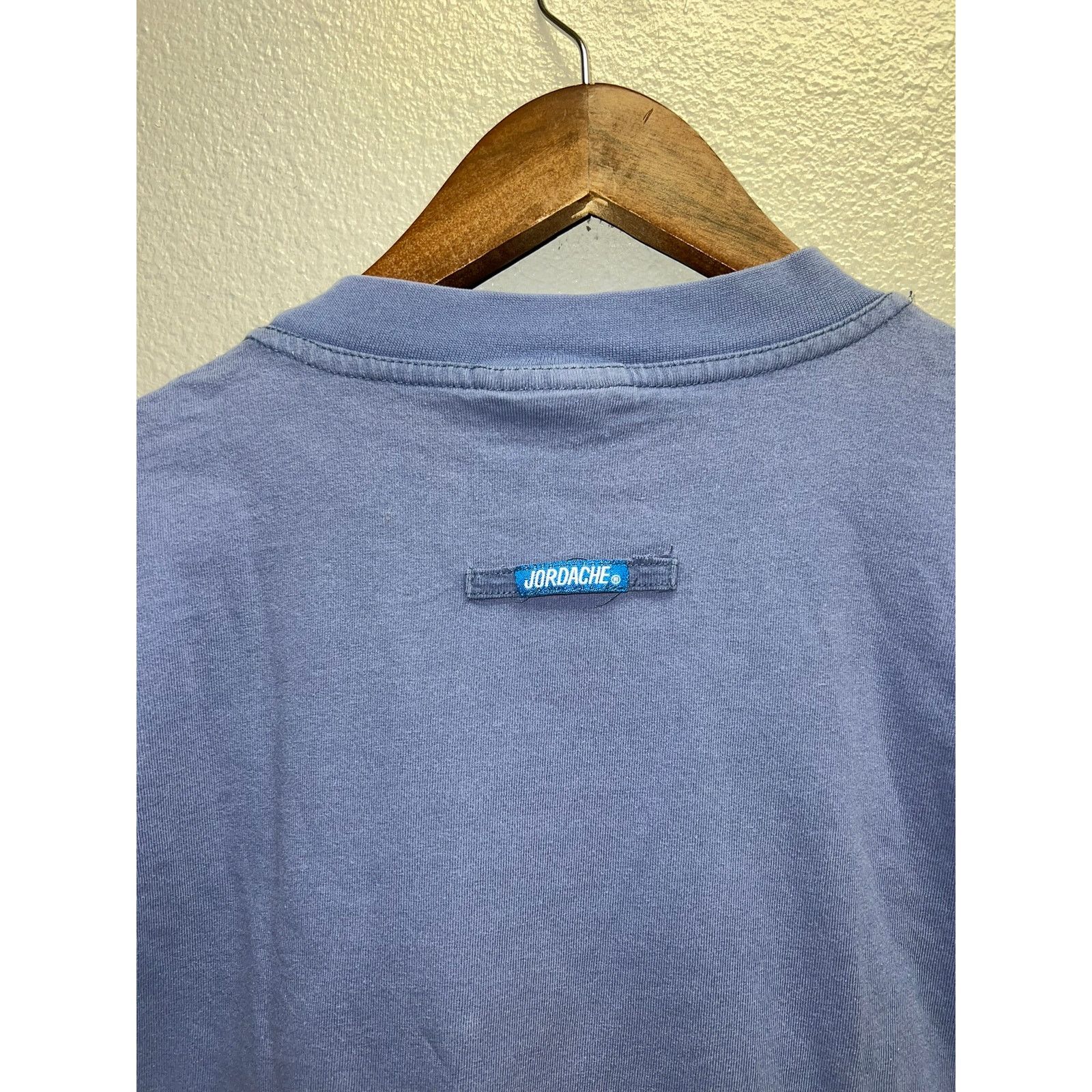 Jordache Vintage Jordache Jeanswear Shirt Orignal Blue Logo Tee 90s M Size US M / EU 48-50 / 2 - 7 Thumbnail